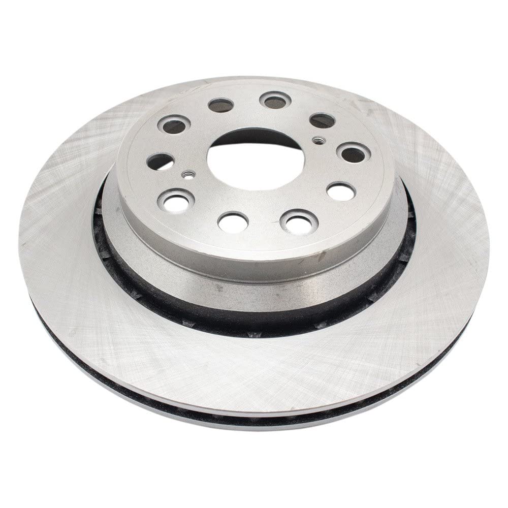 Trq Rear Brake Rotors Set Vented Compatible With 2007-2017 Lexus Ls460