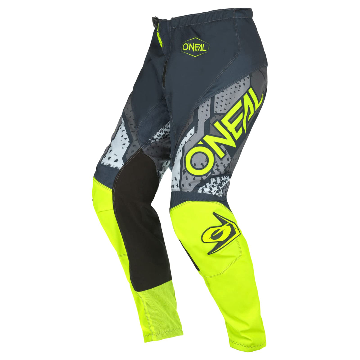 O'Neal Element Camo Pants, Gray/Yellow 34