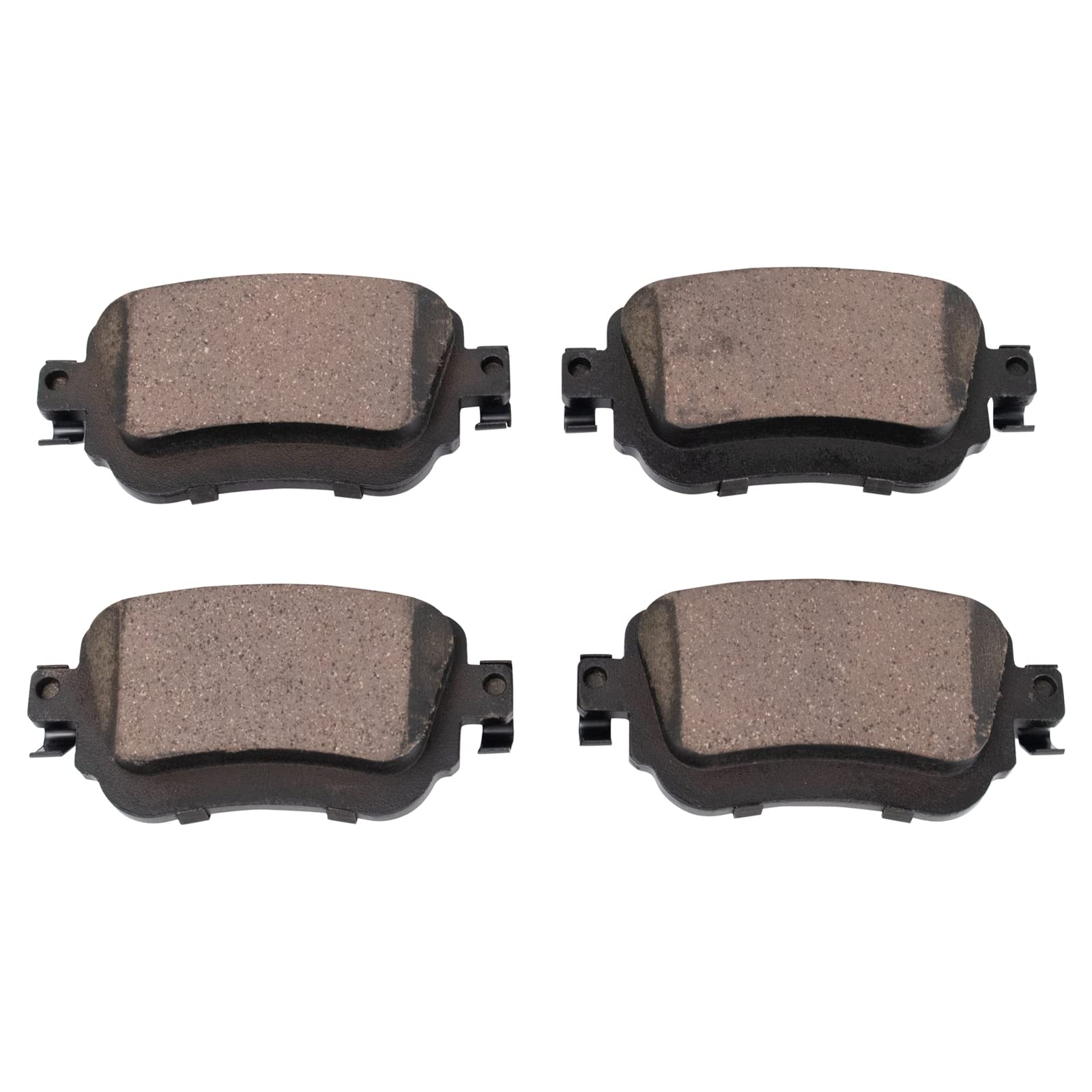 TRQ Front Brake Pads Ceramic Compatible with 2021-2023 Hyundai Kona 2016-2019 Sonata 2016-2020 Kia Optima 2017-2019 Soul 2017 So