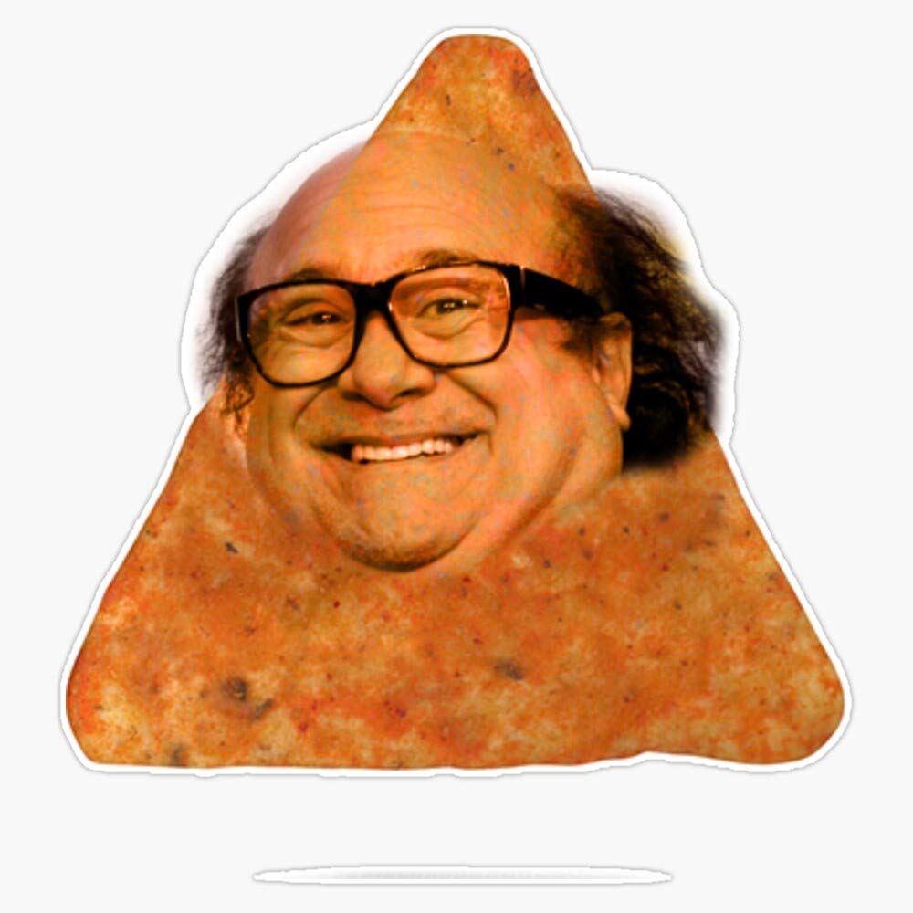 Lad Studio Danny Dorito Sticker Vinyl Bumper Sticker Decal Waterproof 5'