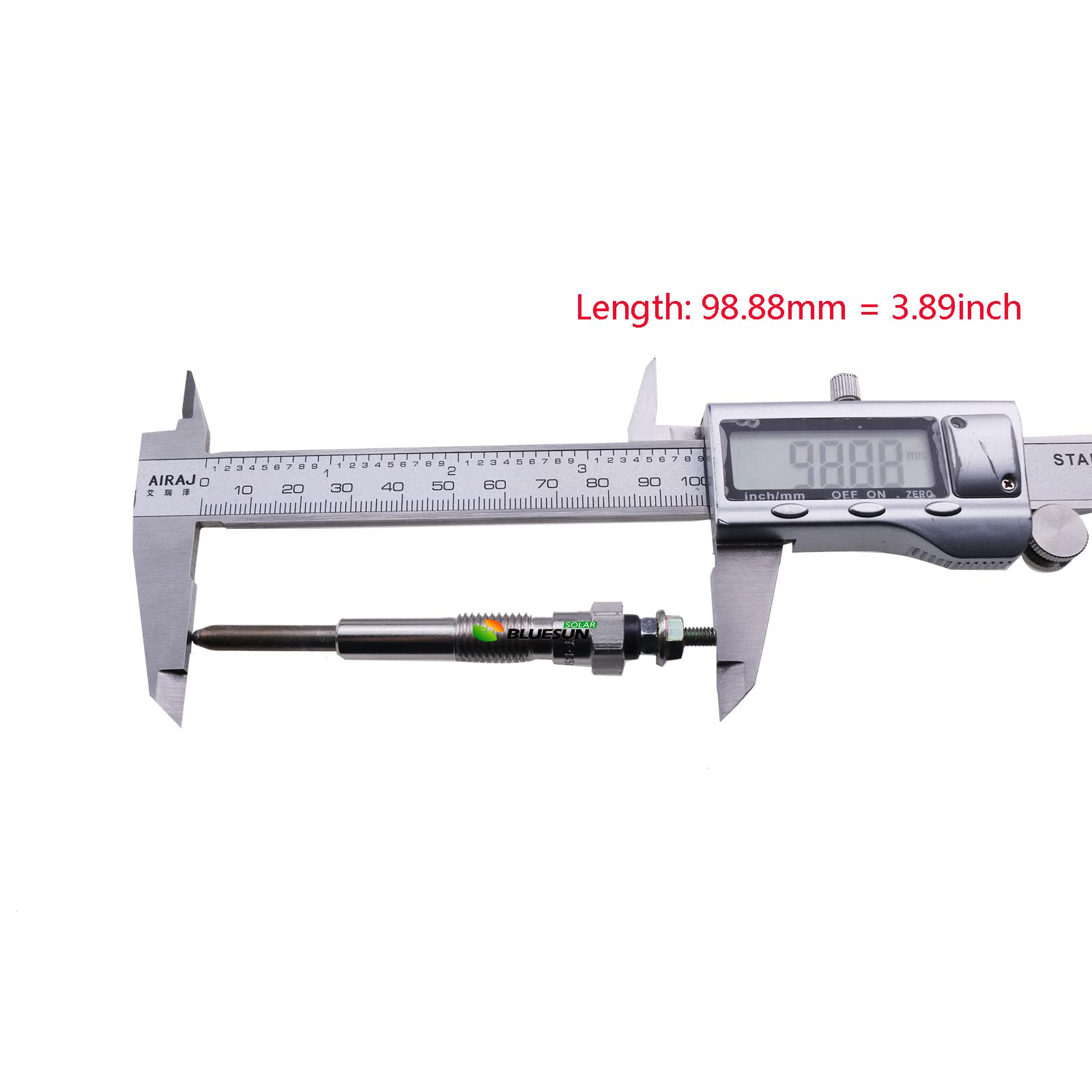 Bluesunsolar 4Pcs Glow Plug 12V 600-815-1340 Ko600-815-1340 Replacement For Komatsu Engine 4D94 4D95L 4D95Le 4D95S Forklift Fd20-T11 Fd25-T11