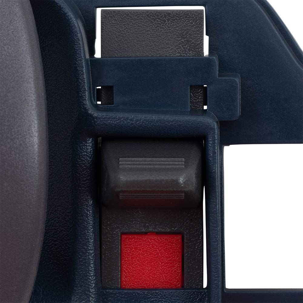 Brock Replacement Drivers Inside Inner Blue Door Handle Compatible with 95-02 Pickup Truck15708045