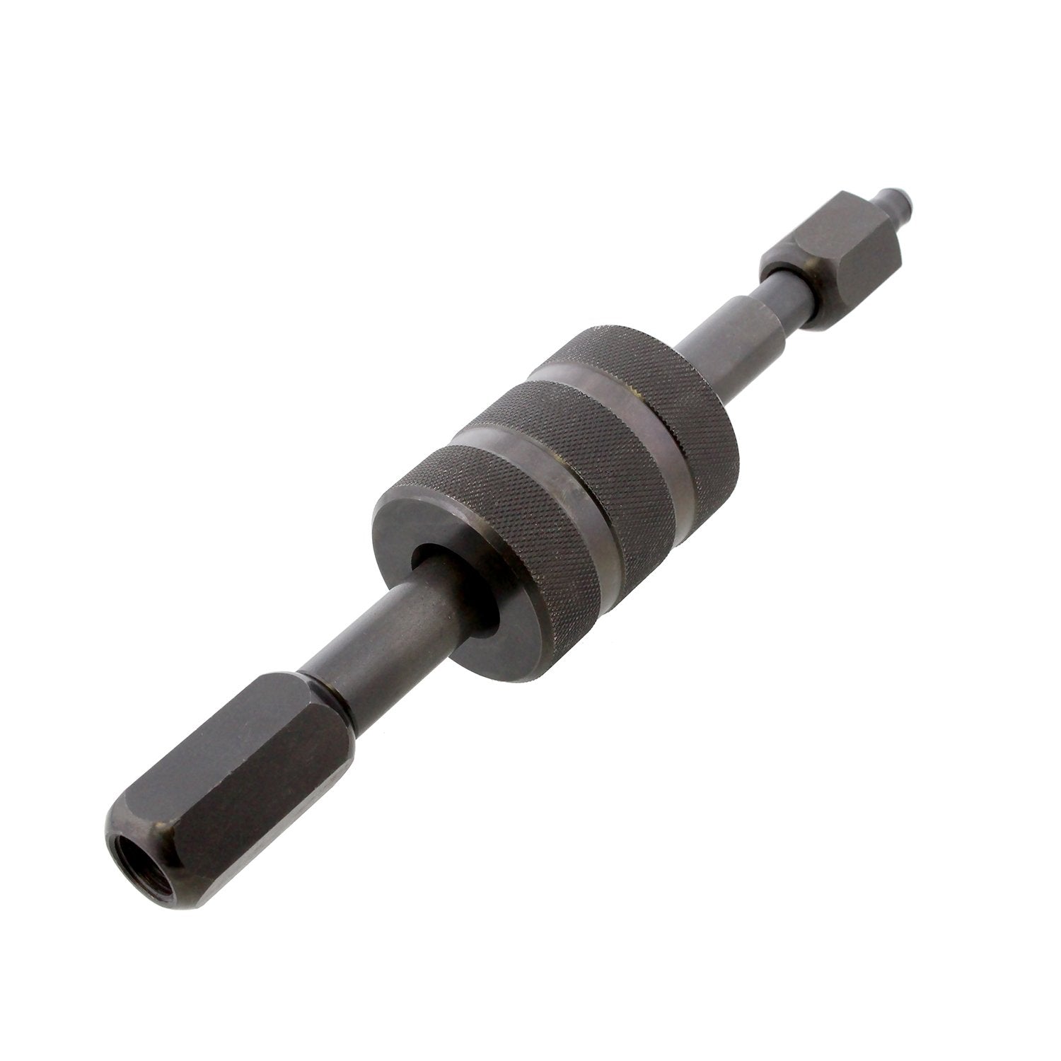 Abn Diesel Injector Puller Tool With Slide Hammer, Common Rail Injector Remover W/ M8, M12, M14 Thread Adapter