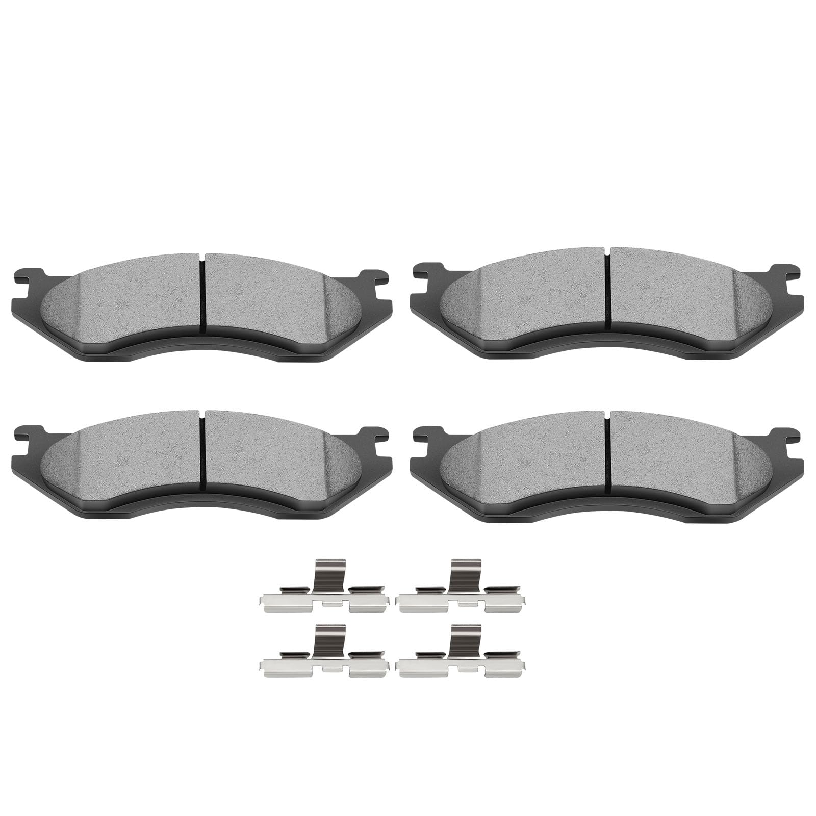 Scitoo Ceramic Brake Pads, 4Pcs Front Brake Pads Brakes Kits Fit For 2003-2006 For Dodge For Durango,2002-2005 For Dodge For Ram