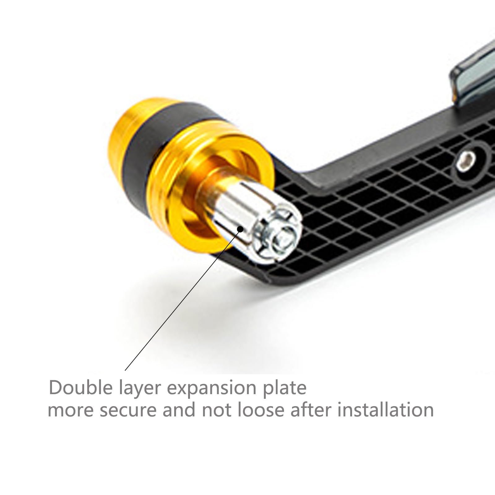 Kbgrax Universal 7/8    22Mm Motorcycle Powersports Aluminum Alloy Handguard,Motorcycle Accessories For Yamaha Honda Kawasaki Su