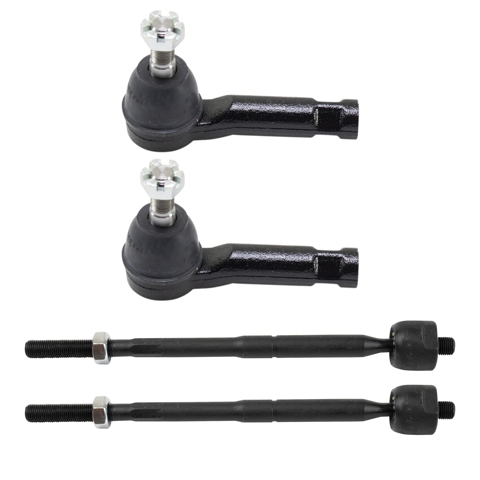 Trq Front Tie Rod Set Compatible With 2013-2016 Mazda Cx-5