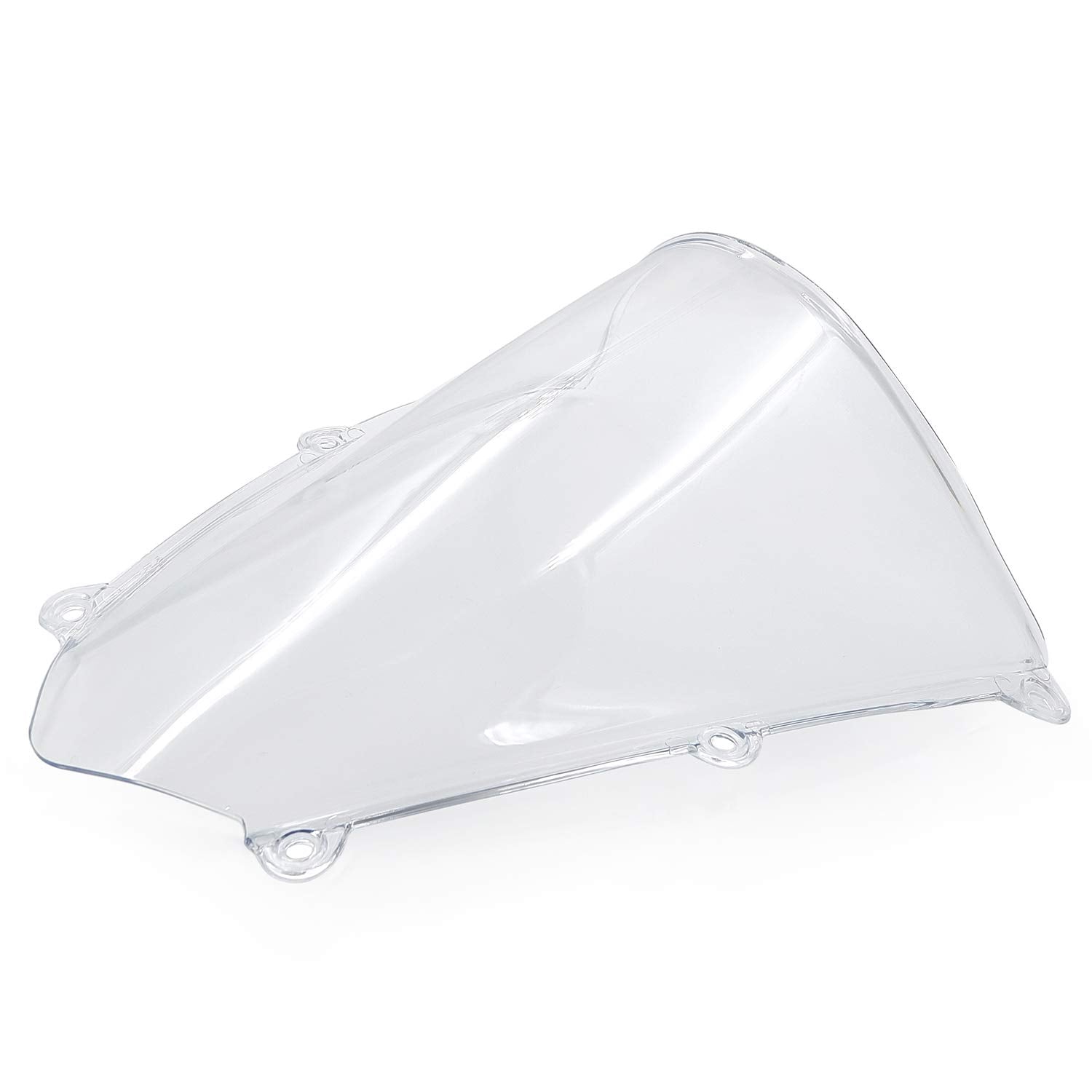 Httmt- Clear 1 Pc Double Bubble Windshield Windscreen For 2007-2011 Cbr 600Rr F5 [P/N: Cfp-1187-3-Cl]