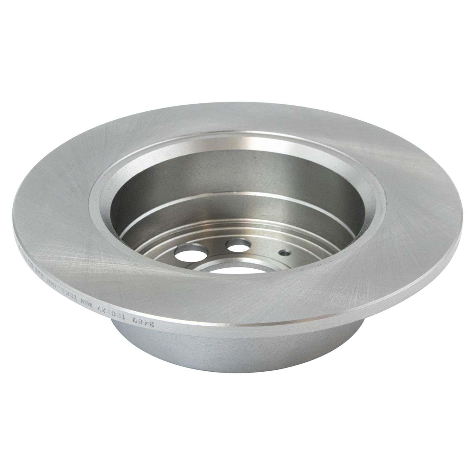 TRQ Brake Rotor & Ceramic Brake Pad Rear LH Left RH Right Kit Set for Volvo