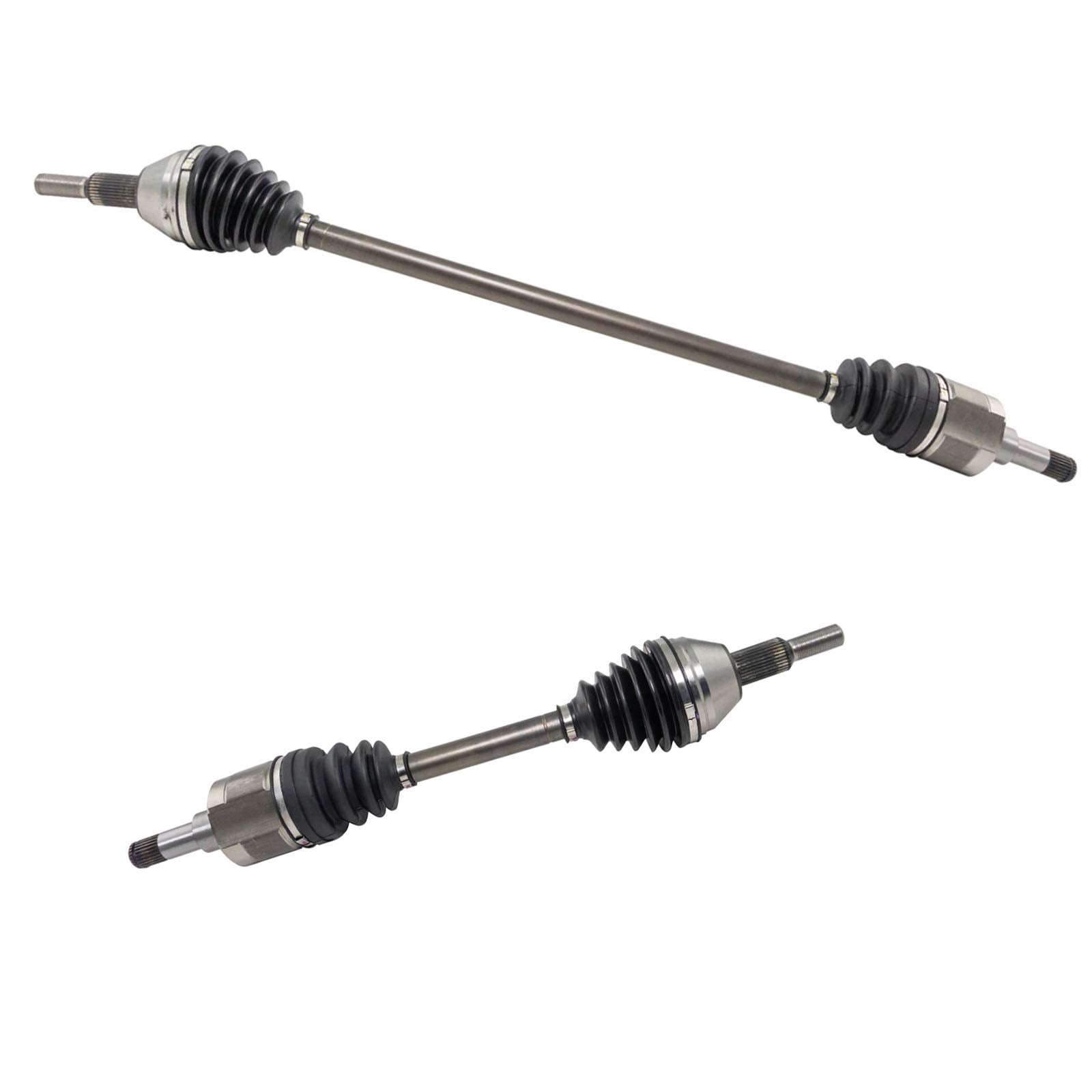 Trq Front Cv Axle Shaft Assembly Set Driver & Passenger Side Compatible With 2008-2010 Chrysler Town & Country Dodge Grand Carav