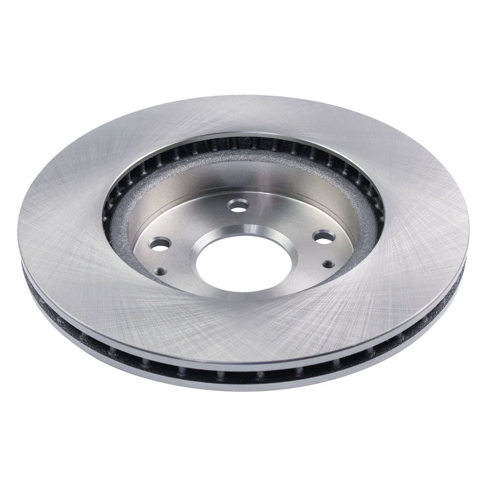 Trq Front Brake Rotors Set Vented Compatible With 2007-2013 Suzuki Sx4