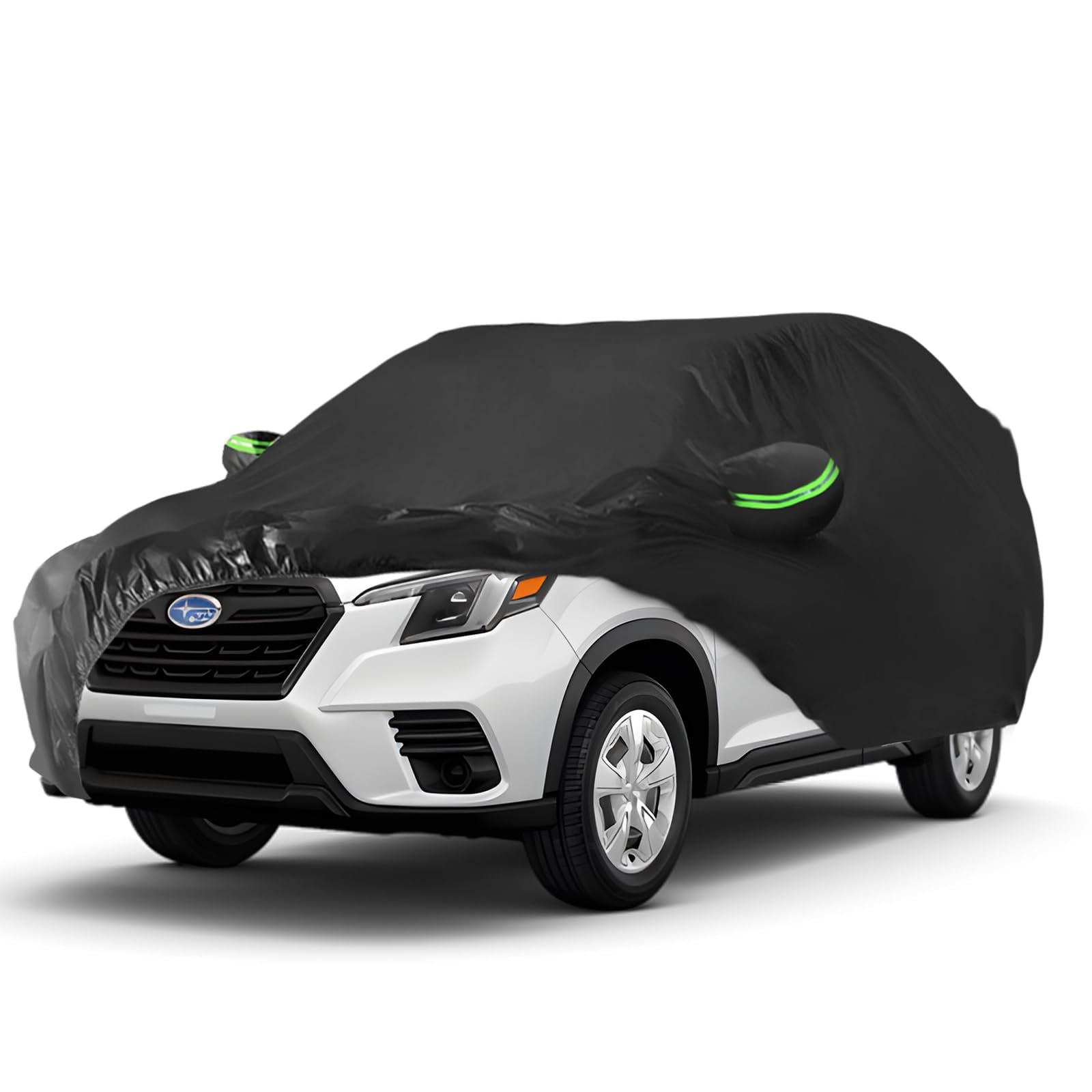 Proadsy 2025 Upgrade Car Cover Compatible With Subaru Forester 2019-2024 2025 Windproof All Weather Waterproof Sun Rain Uv Dust