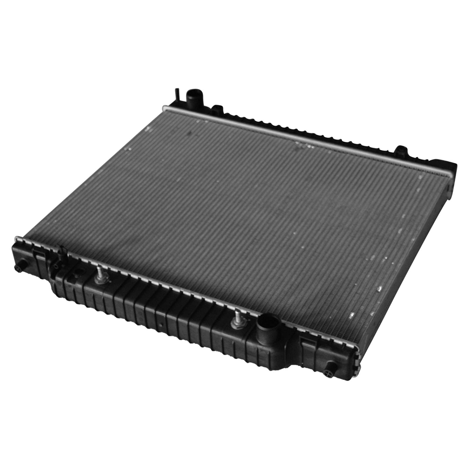 Trq Radiator Assembly Aluminum Core Direct Fit For 96-02 Ford Econoline Van