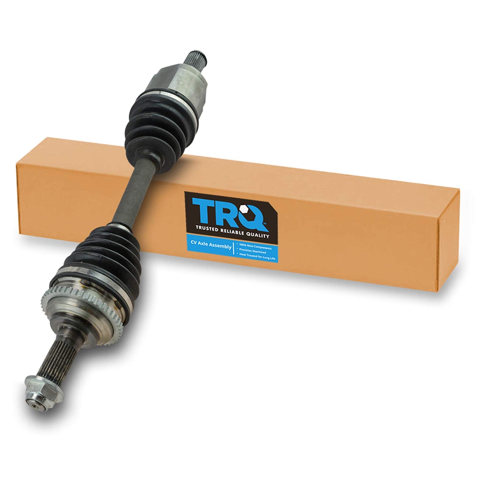 Trq Front Left Cv Axle Shaft Assembly Drivers Side Compatible With 2006-2009 Ford Fusion 2006 Lincoln Zephyr 2006-2008 Mazda 6 M