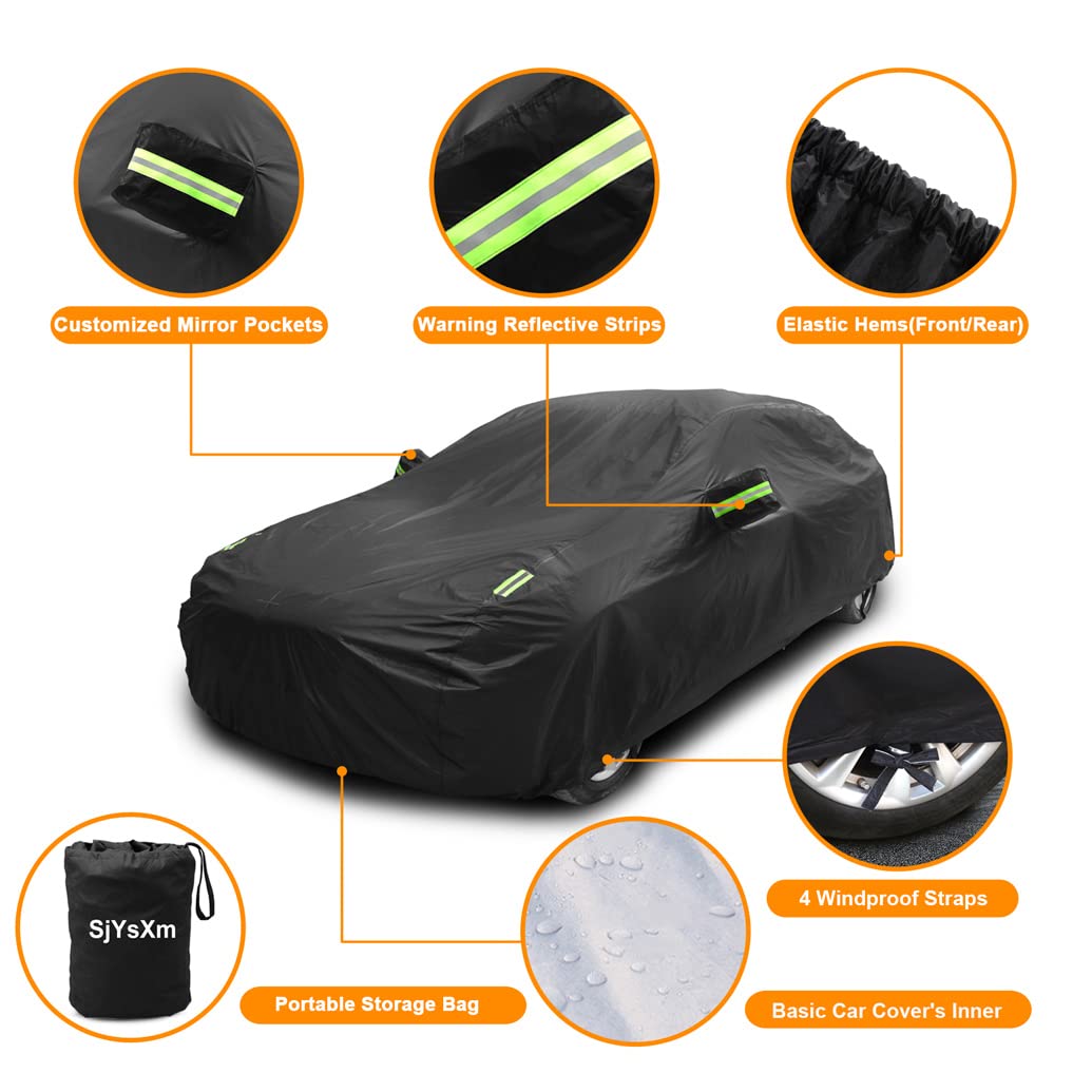 Sjysxm Custom Car Cover Compatible With Bmw Z4 2002-2025 Z4 E85 E86 E89 G29 Coupe Roadster, All Weather Waterproof Car Cover, Ou