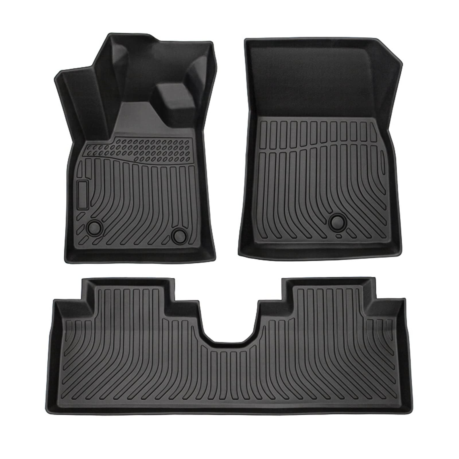 Cartist Custom Fit Floor Mats Ford Mustang Mach-E 2021 2022 2023 2024 2025 (Not For Ford Mustang), All Weather Floor Mats For Mu