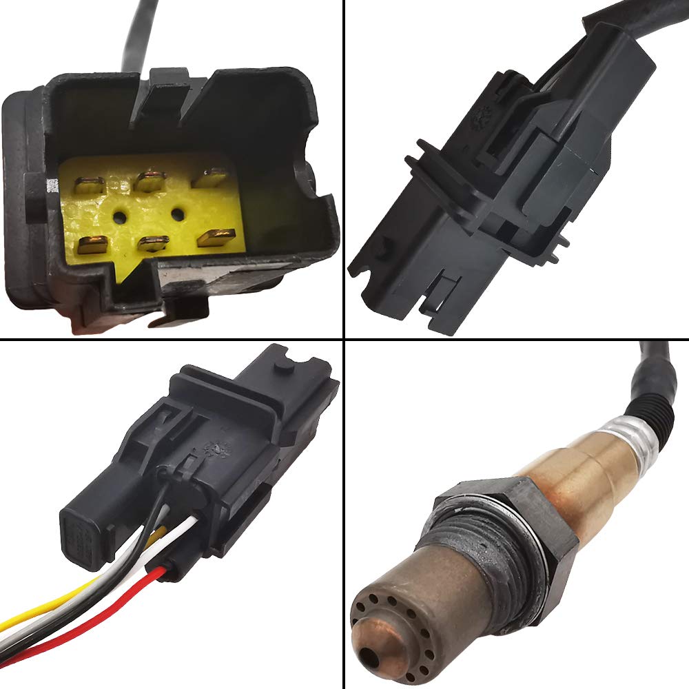 Automotive-Leader 4Pcs 234-5060 234-4301 234-4273 Upstream Air Fuel Ratio & Downstream Oxygen Sensor Compatible 2004-2006 For Nissan Altima 3.5L, 2007-2009 For Nissan Quest 3.5L 24320 15525 15937