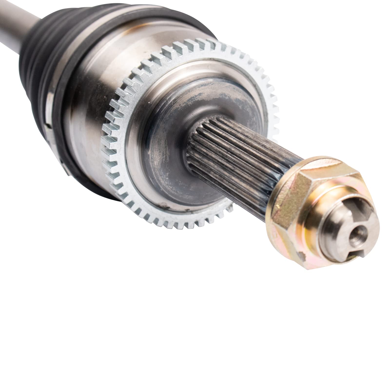 Trq Front Left Cv Axle Shaft Assembly Drivers Side Compatible With 2012-2019 Kia Rio