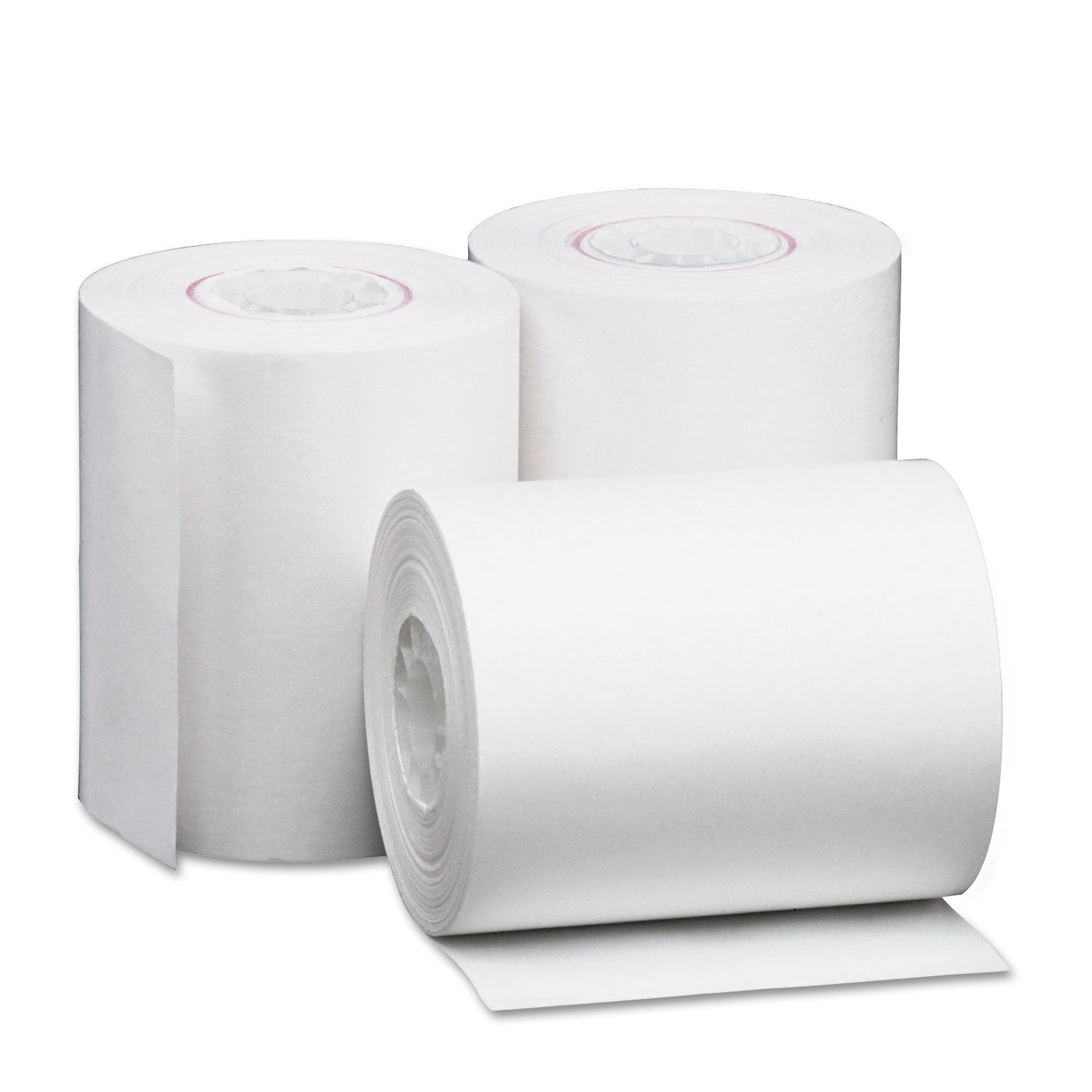 Universal 35760 Single-Ply Thermal Paper Rolls, 2 1/4-Inch X 80 Ft, White, 50/Carton
