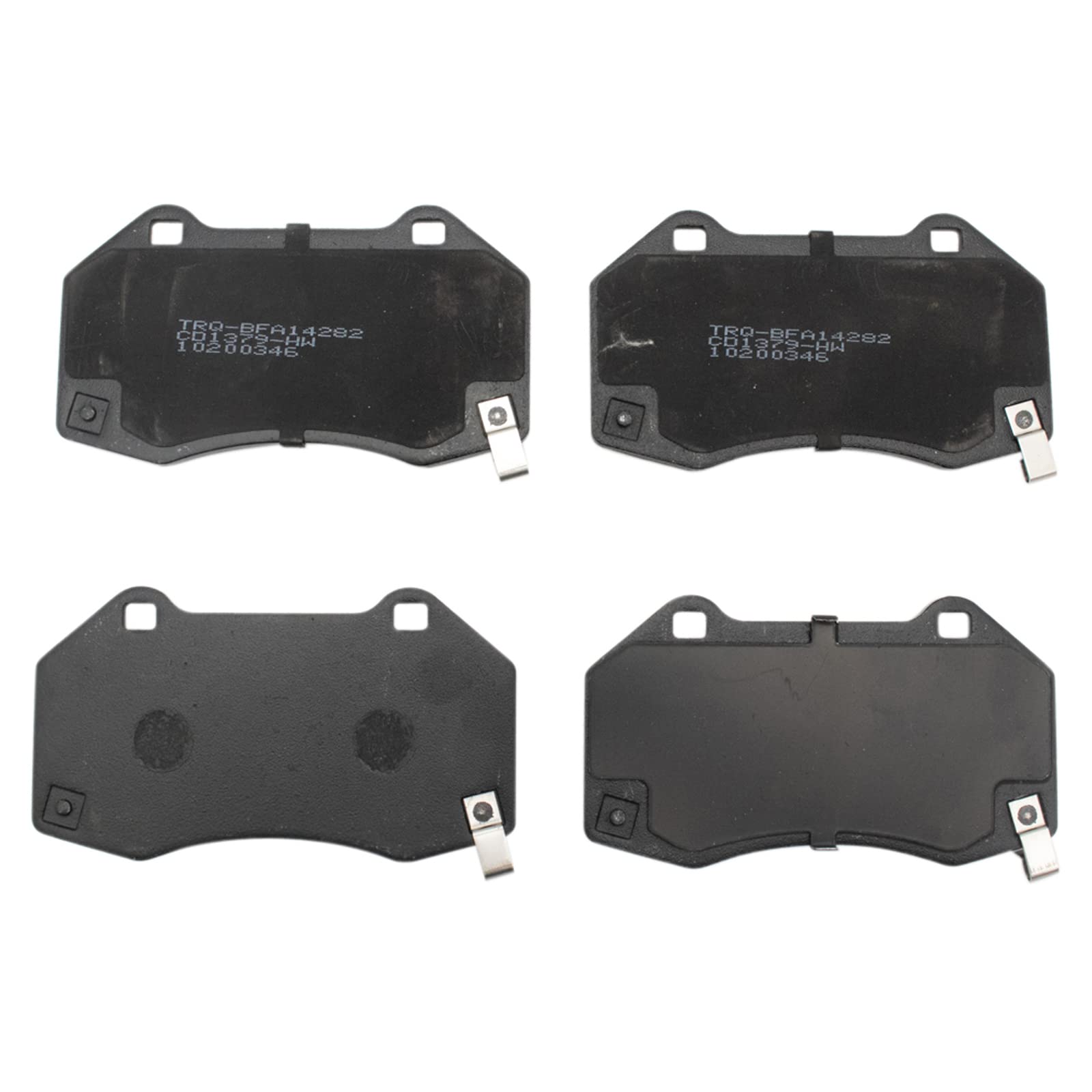 TRQ Front Brake Pads Ceramic Compatible with 2016-2019 Mazda MX-5 Miata
