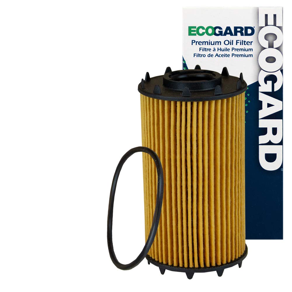 Ecogard X11534 Premium Cartridge Engine Oil Filter For Conventional Oil Fits Audi Sq5 3.0L 2018-2021, Q8 3.0L Hybrid 2019-2020, S5 3.0L 2018-2021, A6 Quattro 3.0L Hybrid 2019-2021, S4 3.0L 2018-2021