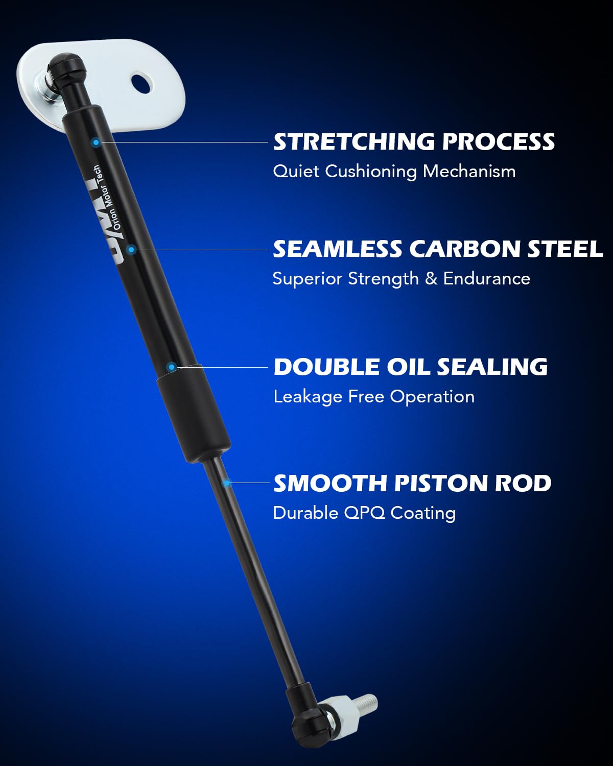 Orion Motor Tech Truck Tailgate Assist, Pickup Tailgate Lift Assist Kit Compatible With 1997 1998 1999 2000 2001 2002 2003 Ford F150, 1999 To 2016 F250 F350 Super Duty, & 2010 To 2016 F450 Super Duty