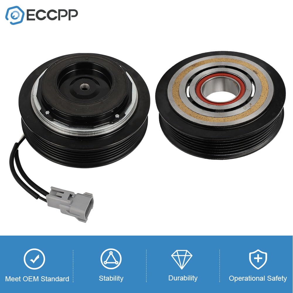 Eccpp Ac Clutch 2014-2022 For Ram Promaster 1500 2500 3500 3.6L Fast Cooling Ac Compressor Clutch