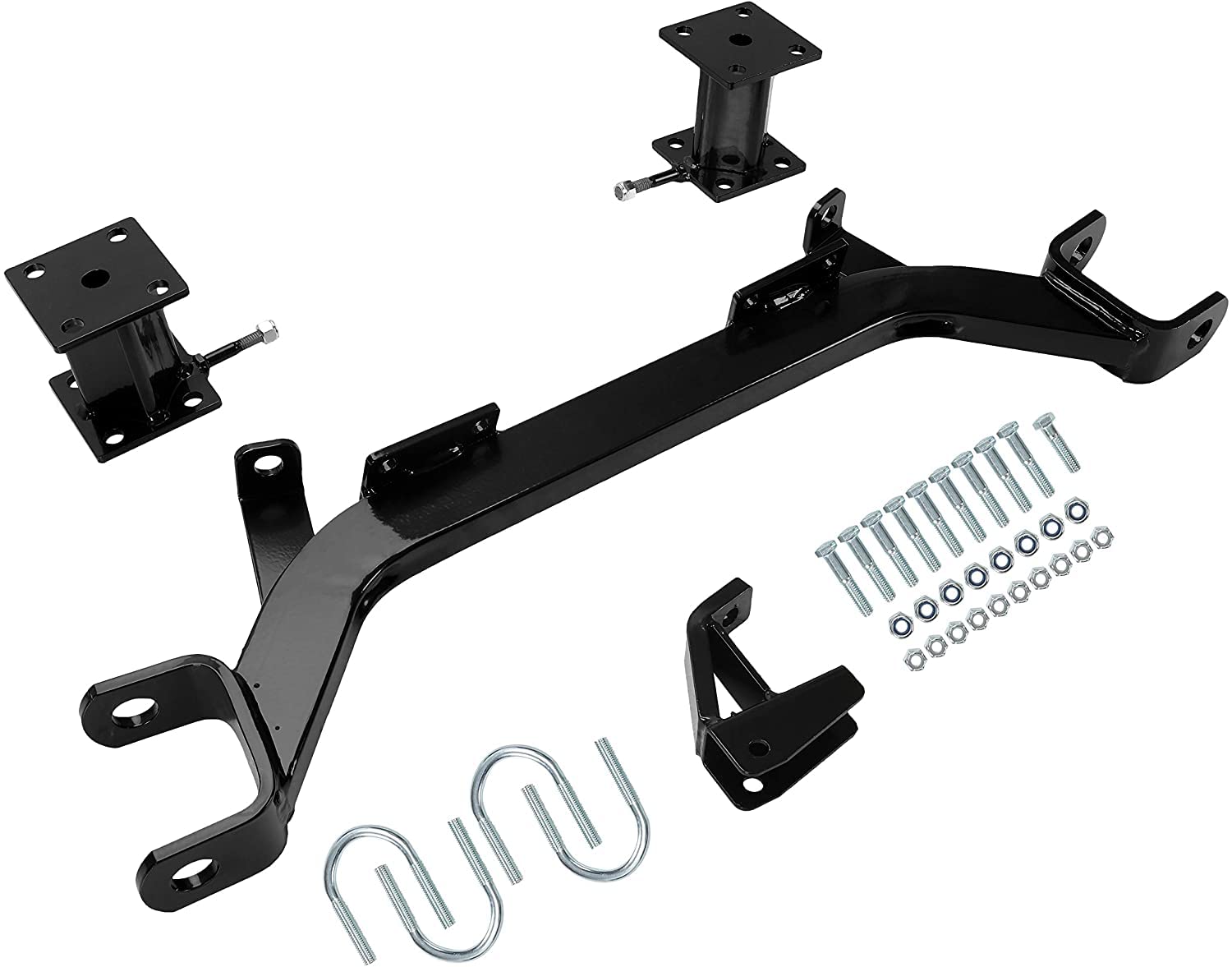 Kuafu 4' Drop Axle Lift Kit Compatible With 1975-1994.5 Ezgo Marathon Golf Cart Electric Model Steel