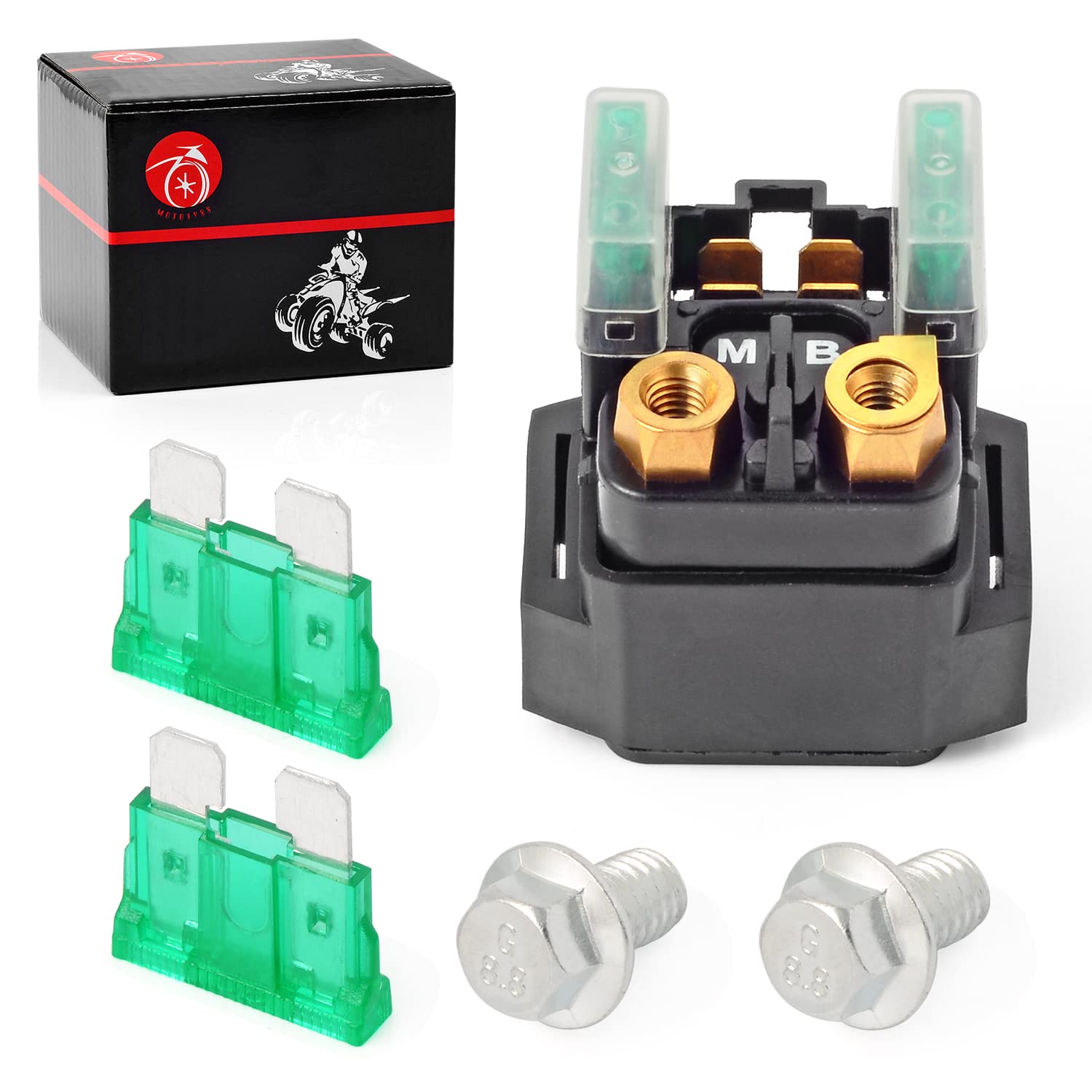 Moto1988 Starter Solenoid Relay For Yamaha Yzf-R1 Yfz450 Fjr1300 Xv1900 5Jw-81940-02-00