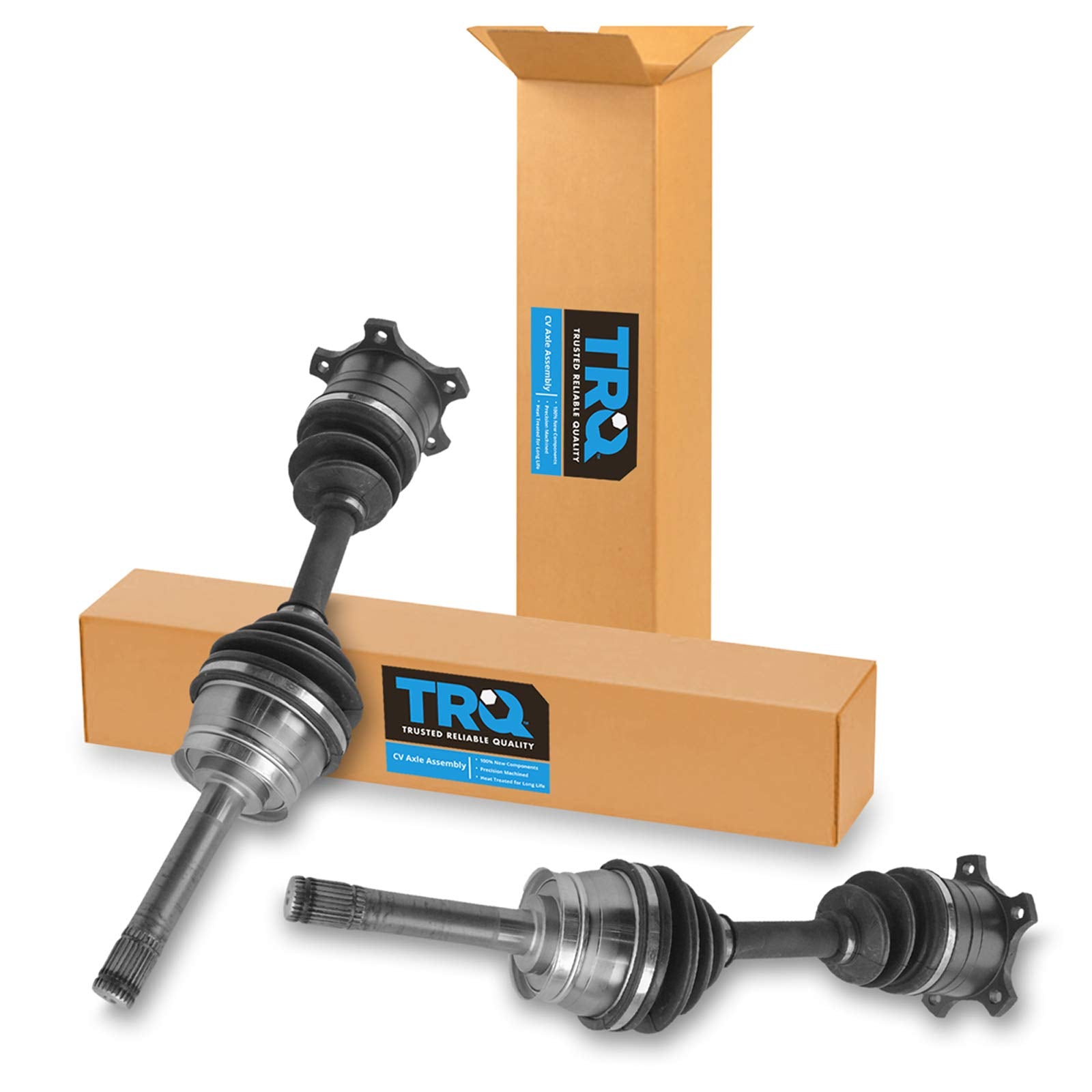 Trq Front Cv Axle Shaft Assembly Set Compatible With 1990-1994 Nissan D21 1990-1995 Pathfinder 1995 Pickup