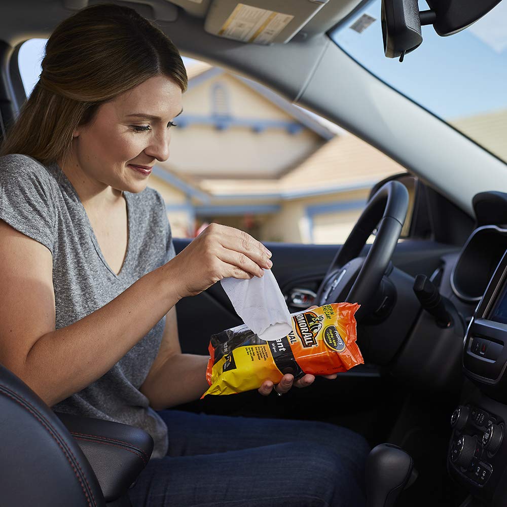 Armor All Car Protectant Wipes, Interior Car Wipes with UV Protection Against Cracking and Fading, 60 Wipes