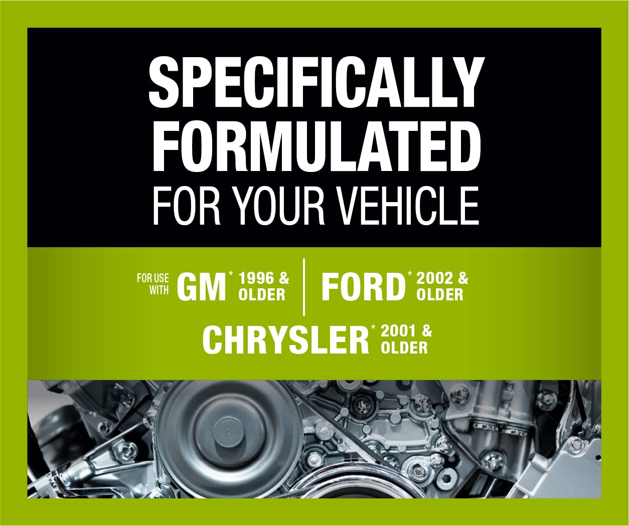 Zerex Original Green Low Silicate 50/50 Prediluted Ready-To-Use Antifreeze/Coolant 1 Ga, Case Of 6