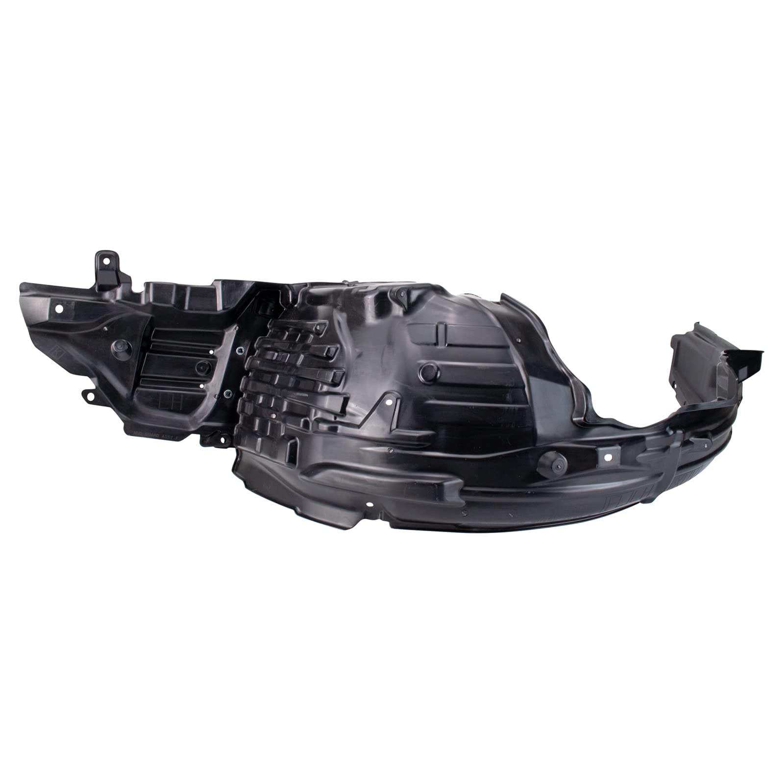 Trq Front Inner Fender Liner Set Compatible With 2018-2023 Subaru Crosstrek Su1248131 Su1249131