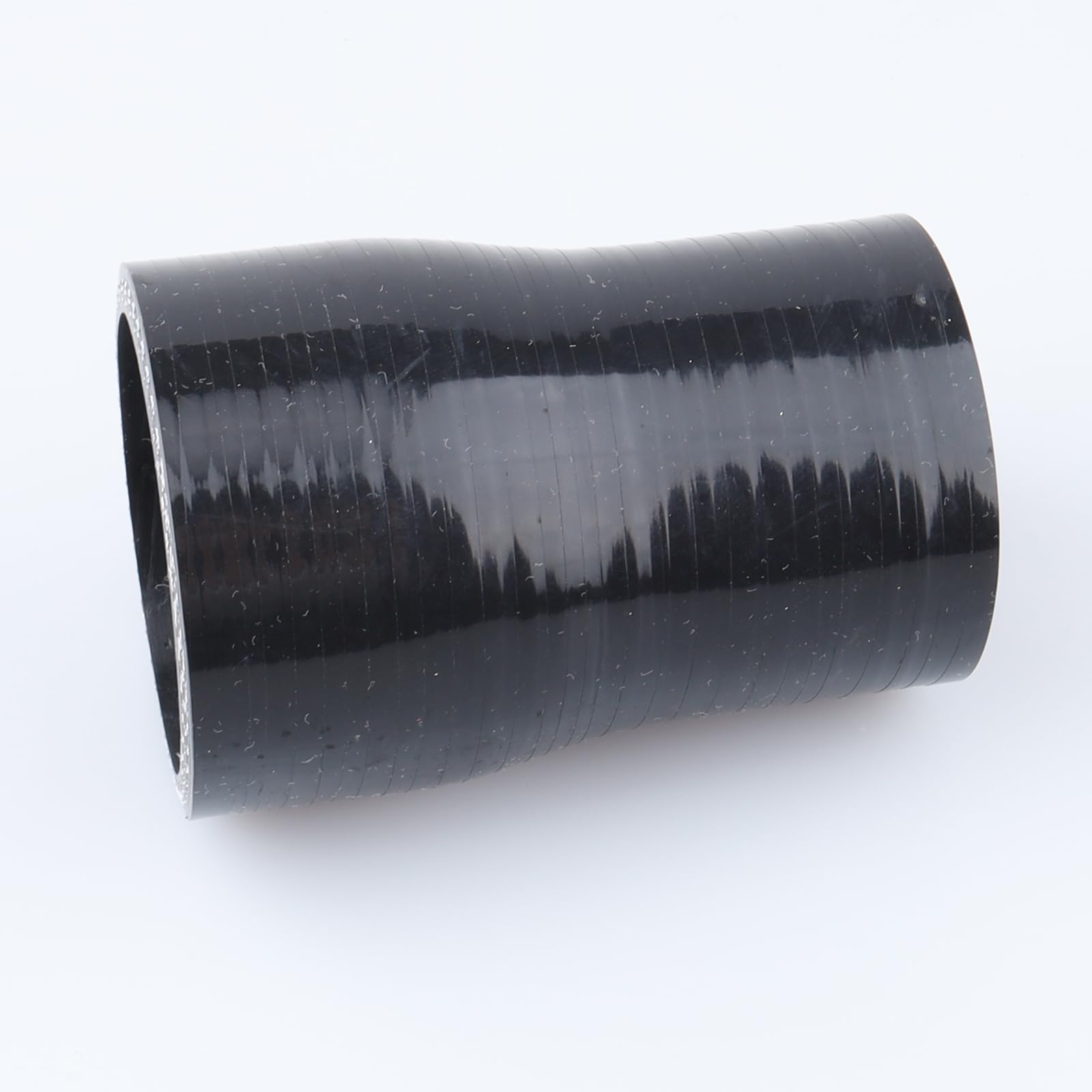 Ac Performance Id 1.5' To 1.75' (38Mm To 44Mm) Straight Reducer, Length 3' (76Mm), 3-Ply Reinforced, Universal Automotive Pure Silicone Hose, Black