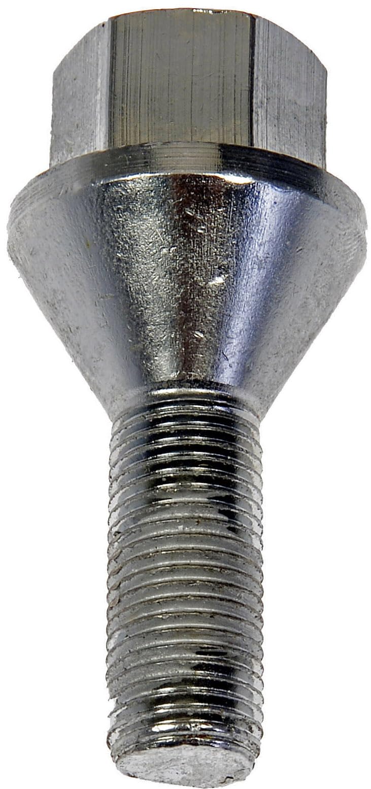 Dorman 611-005 M12-1.25 Wheel Bolt - 19Mm Hex, 23Mm Thread Length Compatible With Select Chrysler/Dodge/Jeep Models, 5 Pack (Oe