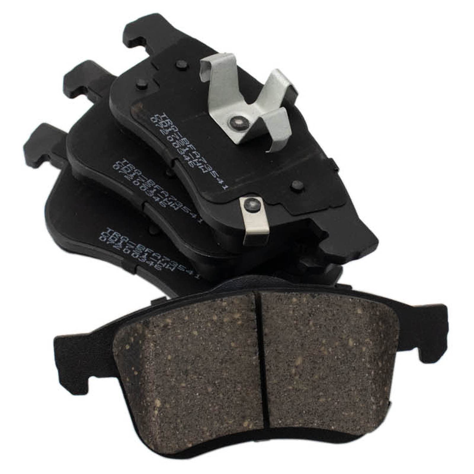 TRQ Front Brake Pads Ceramic Compatible with 2014-2020 Fiat 500L 2015-2021 Ram ProMaster City