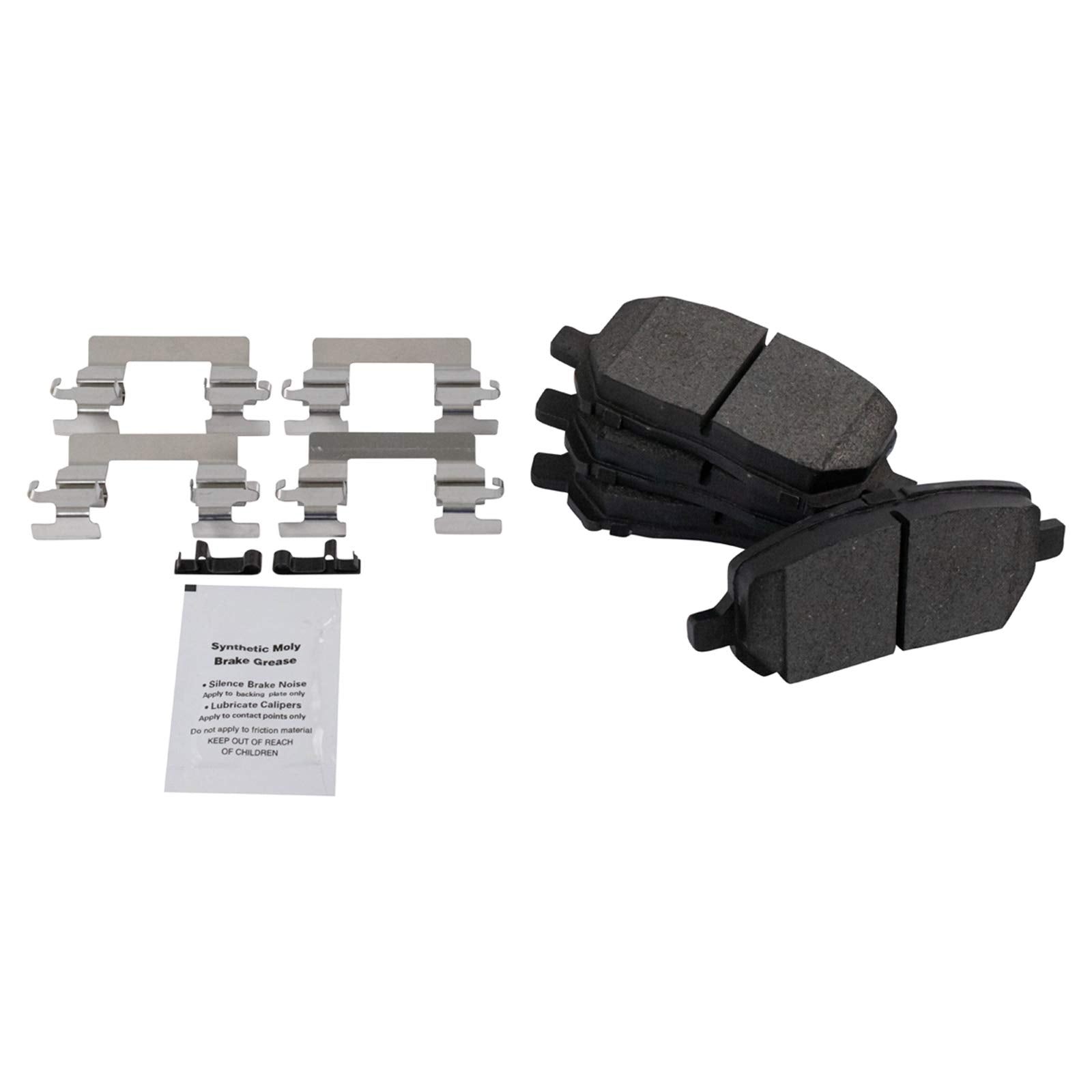 Trq Front Brake Pad & Rotor Kit Semi-Metallic Compatible With 2005-2010 Chevrolet Cobalt 2007-2009 Pontiac G5 2003-2007 Saturn I