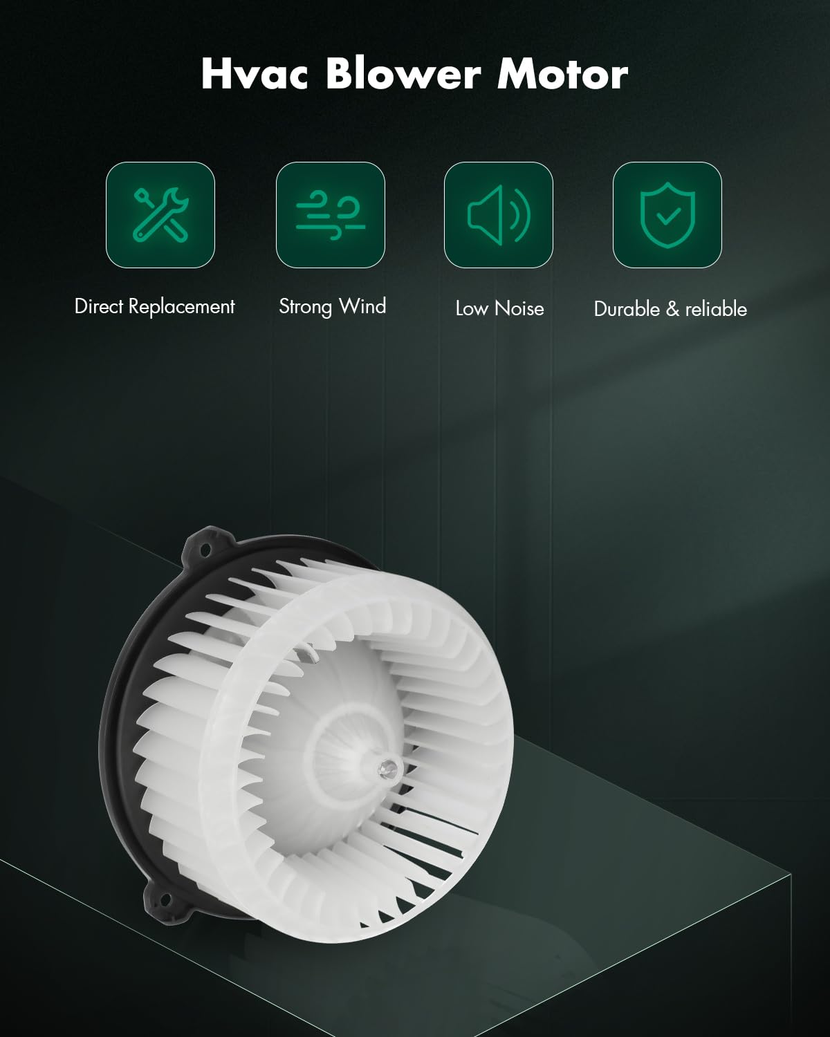 Scitoo 700266 Hvac Blower Motor With Fan Cage For Chevy For Spark L4 1.2L 2013 2014 2015