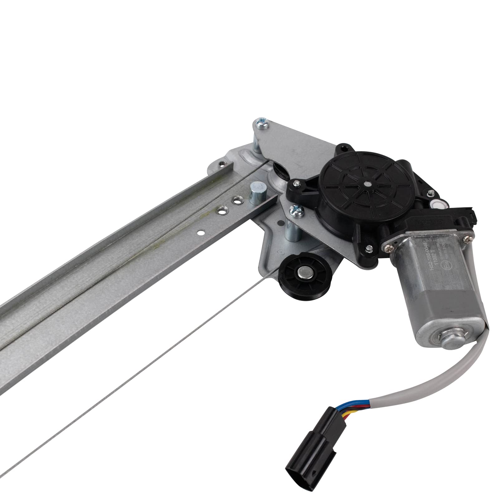 Trq Front Left Power Window Regulator & Motor Assembly Drivers Side Compatible With 2015-2020 Honda Fit