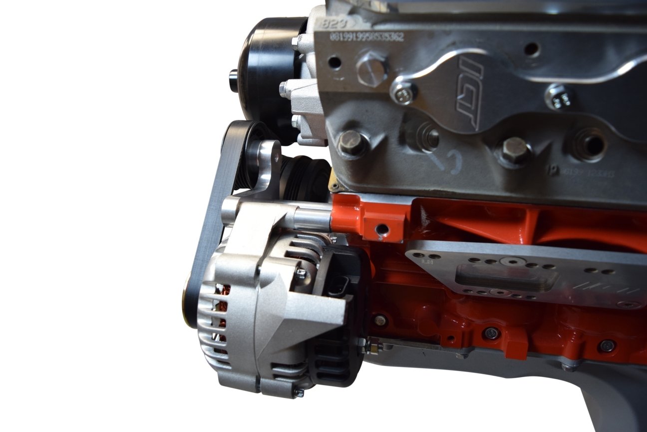 Ict Billet Ls1 Camaro Alternator Bracket Factory Style Low Mount Lsx Ls American Made Billet Aluminum 5.7L Firebird Lsx Ls3 Ls2