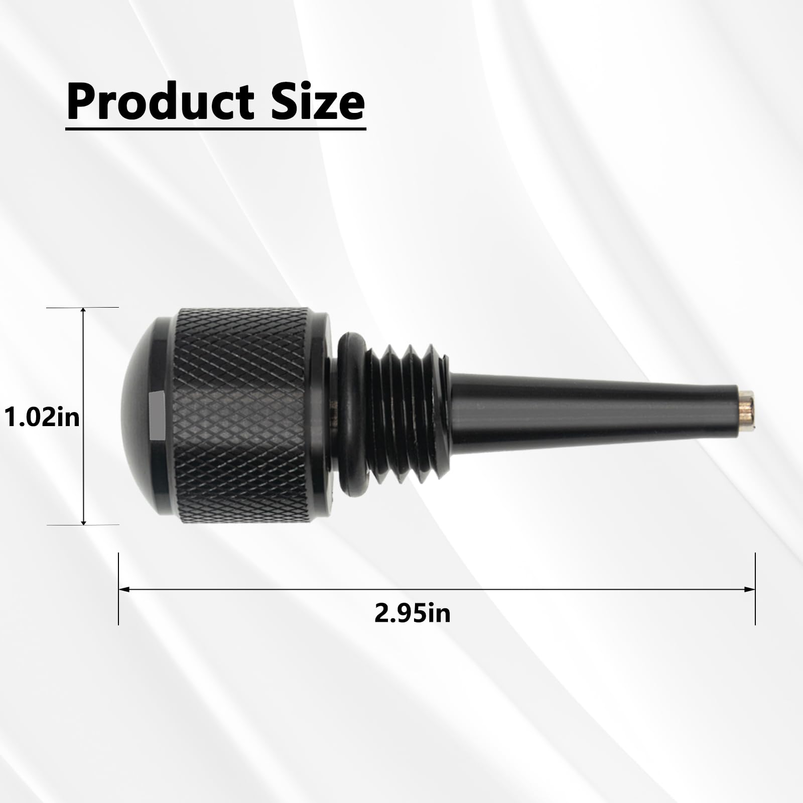 QHDSGZS Set of 3 Replacement for 55201 Magnetic Oil Dipstick for Inverter Generator with O Ring,Compatible with Predator/Wen/Yam