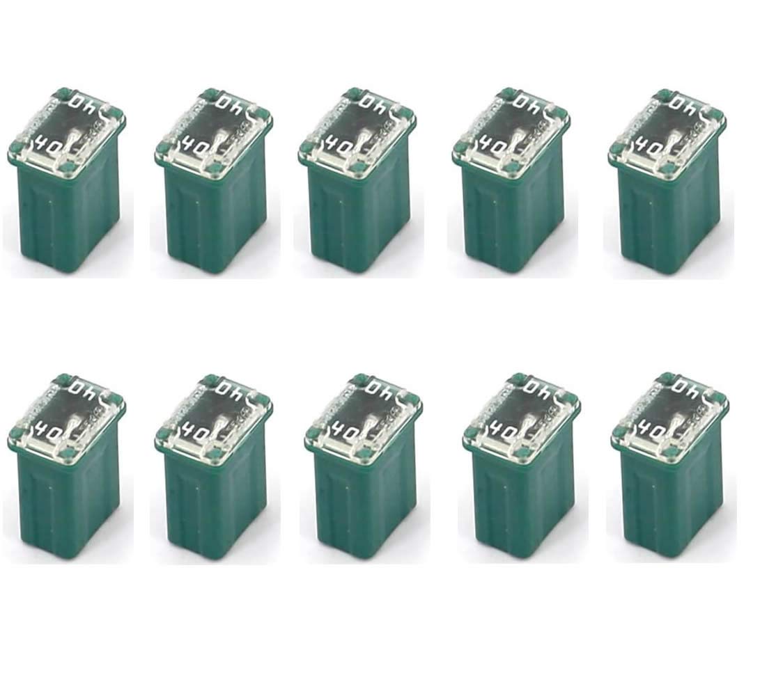 10 Pack Micro Cartridge Fuses 40 Amp Micro Fuse Fmm Mcase Micro Female Fuses