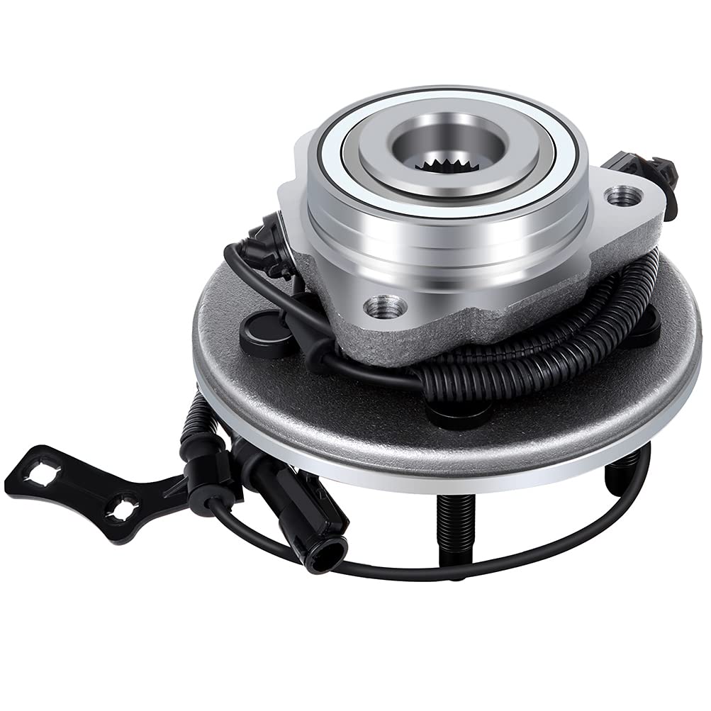 ECCPP Wheel Hub and Bearing Assembly Front 515078 fit Ford Explorer Sport Trac Mercury Mountaineer 06 07 08 09 10 wheel hub 5 lugs with ABS 3 Bolt Flange