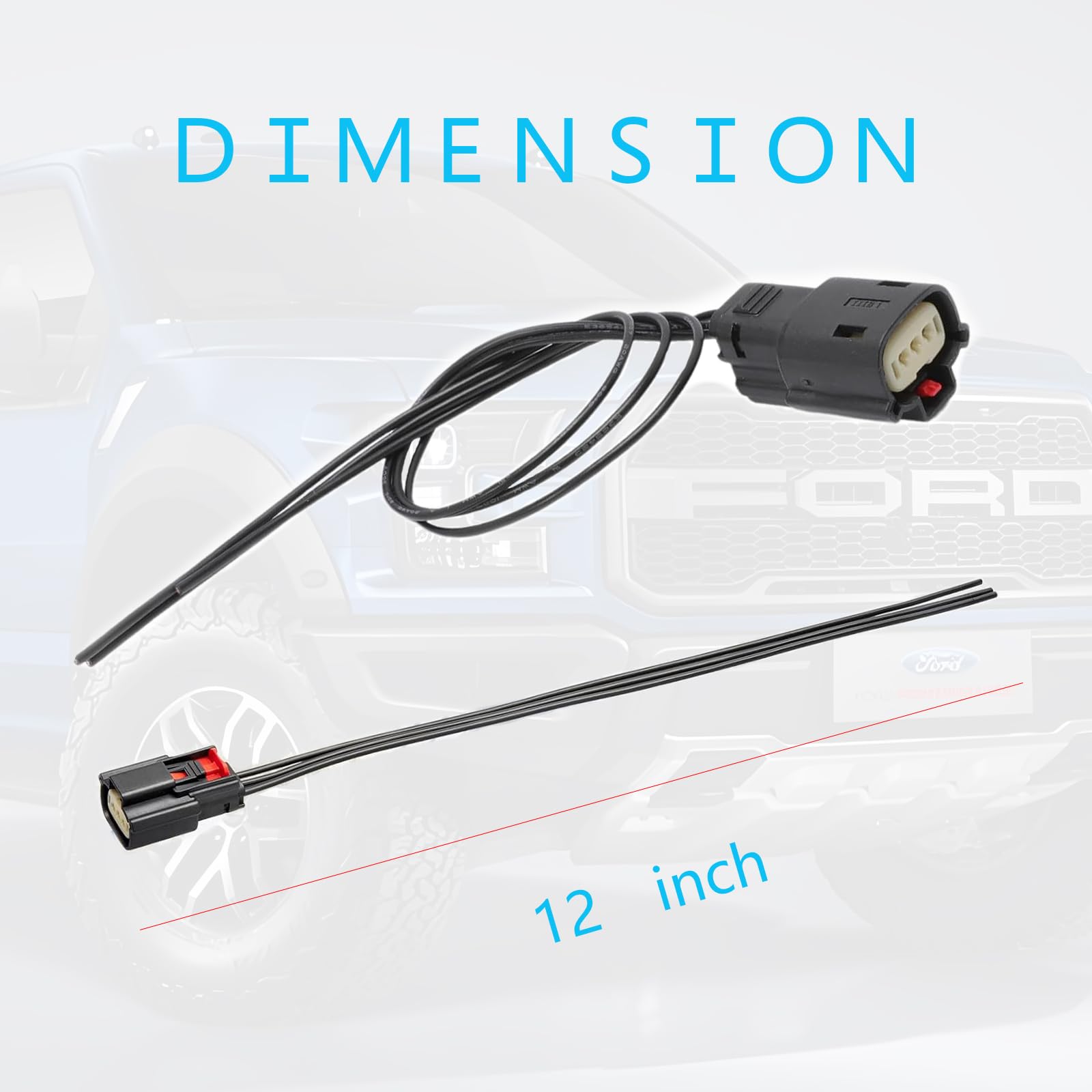 Mamiko Ignition Coil Connector Pigtail Harness 9U2Z14S411Ea For Ford V6 V8 Flex For Ford Edge Fusion F150 F250 F350 Super Duty E