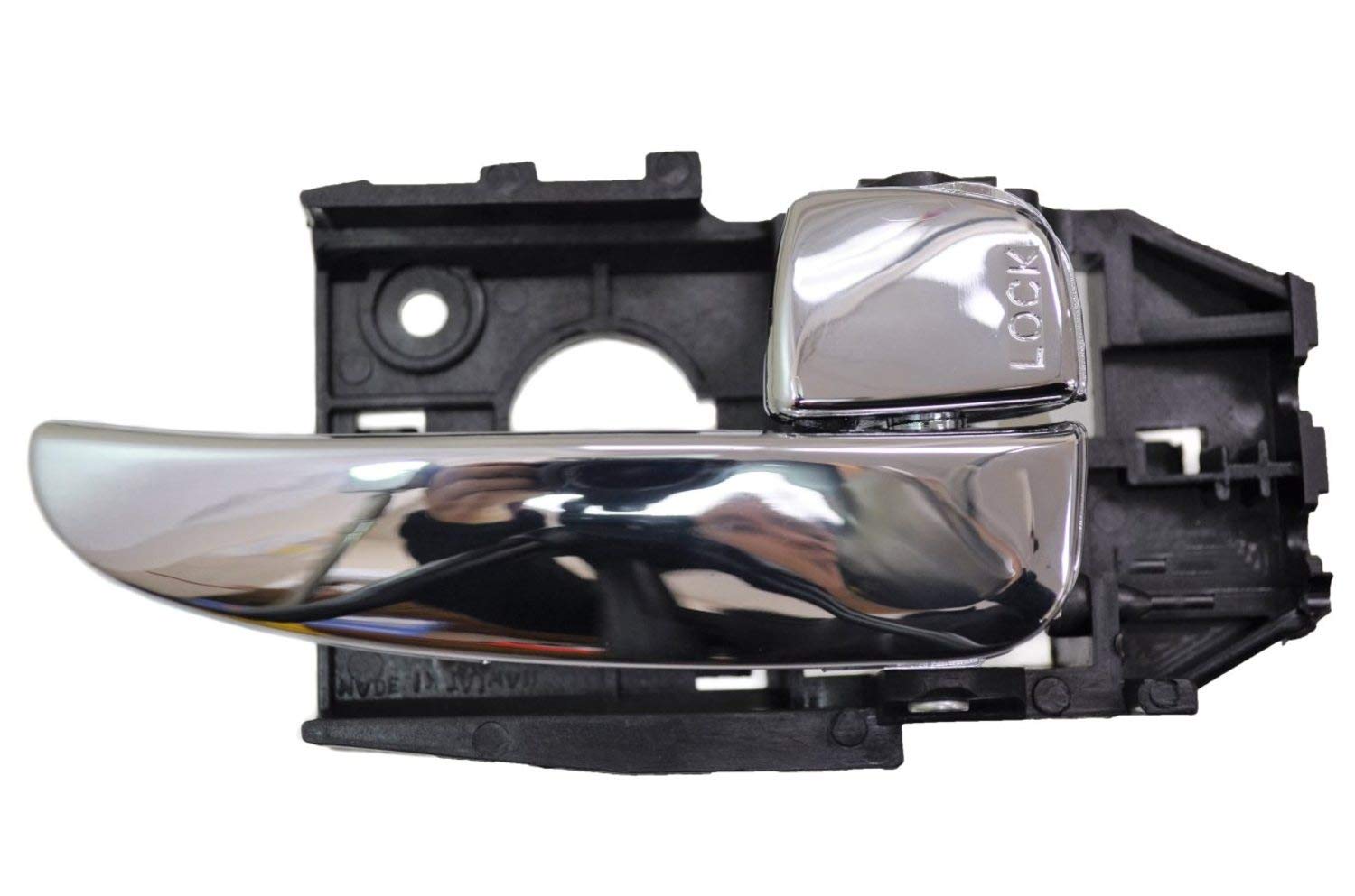 PT Auto Warehouse HY2335MFR  Interior Inner Inside Door Handle, Chrome  Front Right Passenger Side