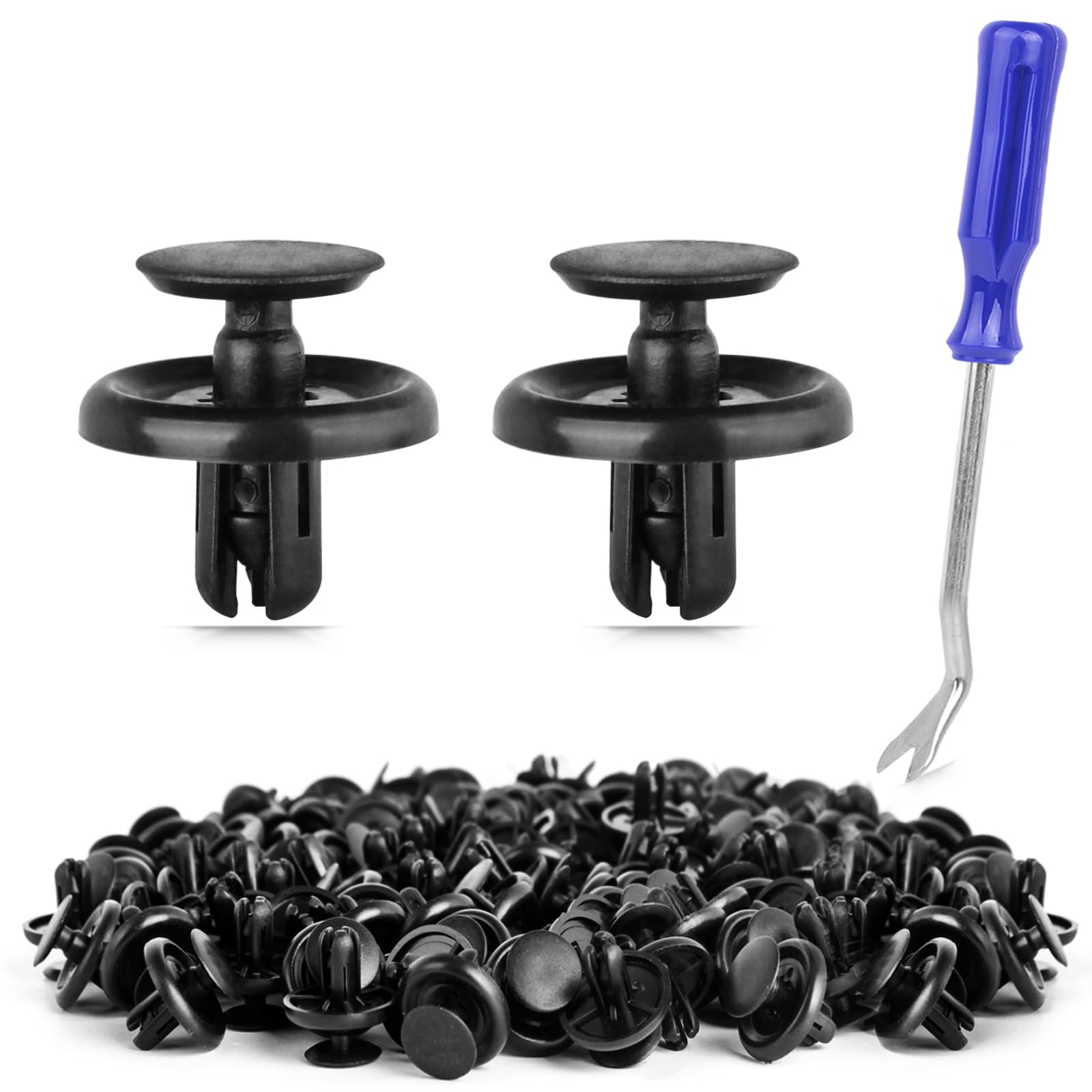 UNIGT 120 pcs Engine Under Cover Push-Type Retainer Clips Compatible with Toyota Lexus Camry Corolla Body Clips Replace 90467-07