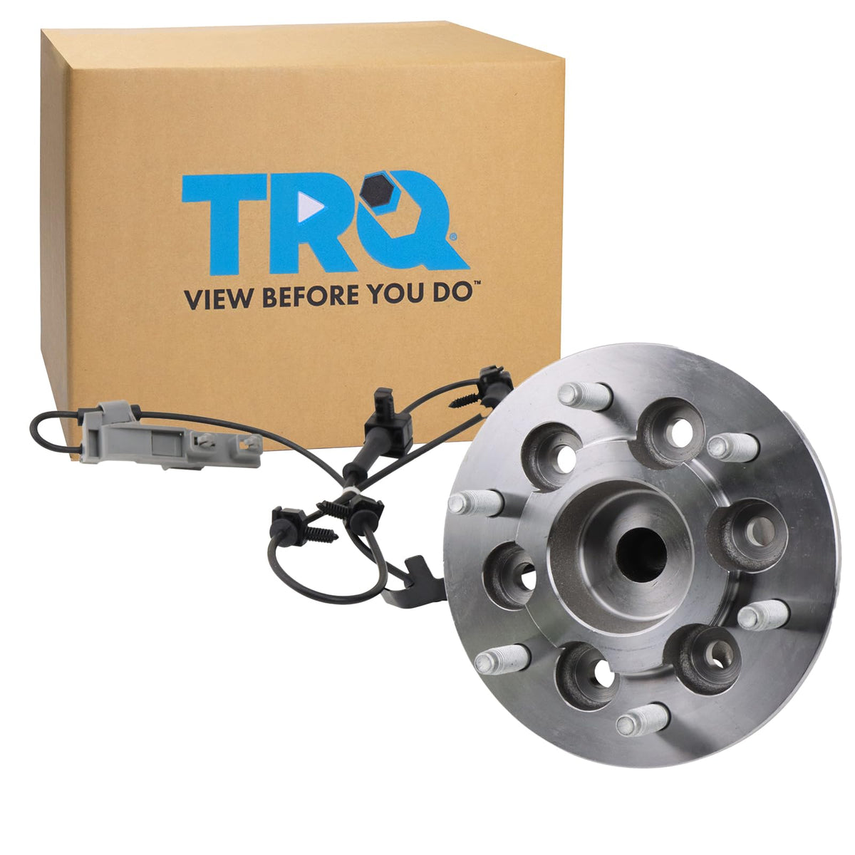 Trq Front Wheel Bearing & Hub Assembly With Abs Sensor Compatible With 2004-2008 Chevrolet Colorado Gmc Canyon