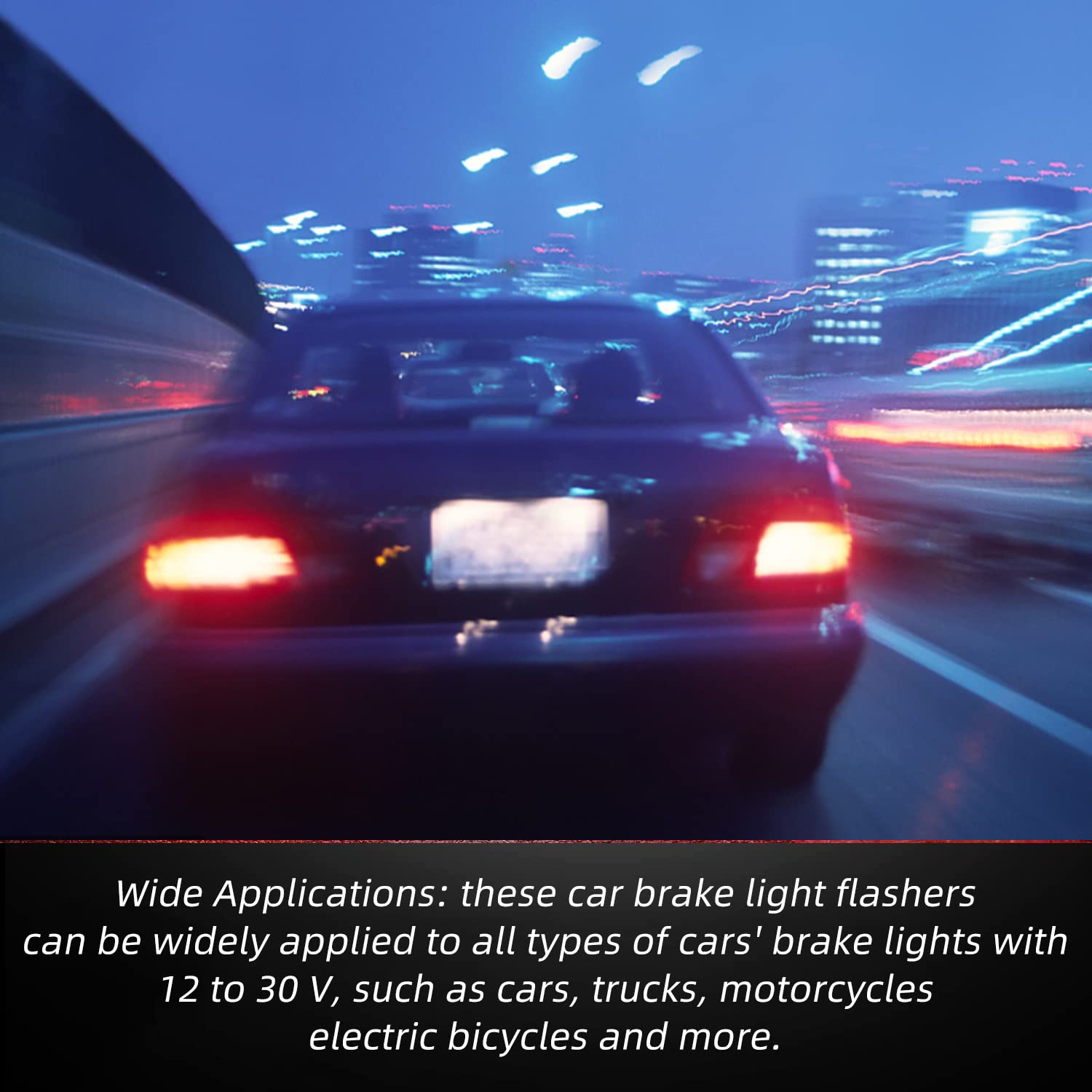 Fxc 2X 24W Flash Strobe Controller Flasher Module For Led Brake Light Tail Stop Light 12-30V