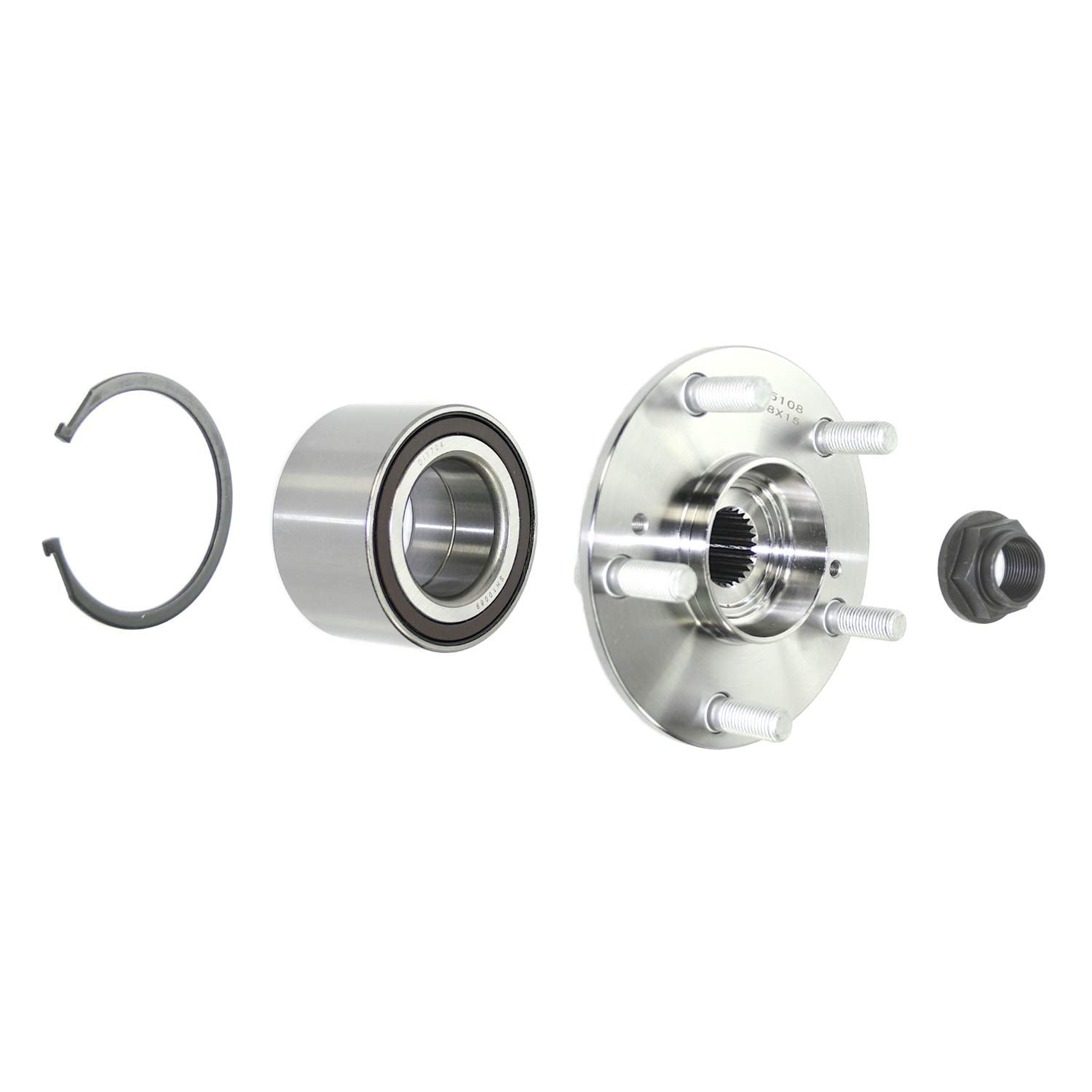 DuraGo 295-96095 Wheel Hub Kit (Front)