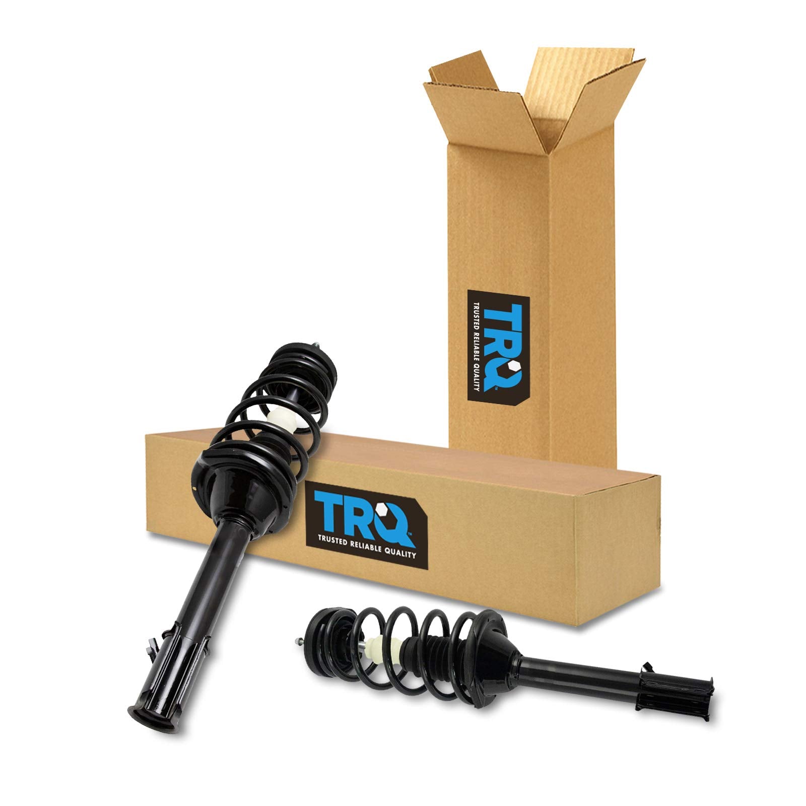 Trq Rear Strut & Coil Spring Assembly Set Driver & Passenger Sides Compatible With 06-08 Subaru Forester