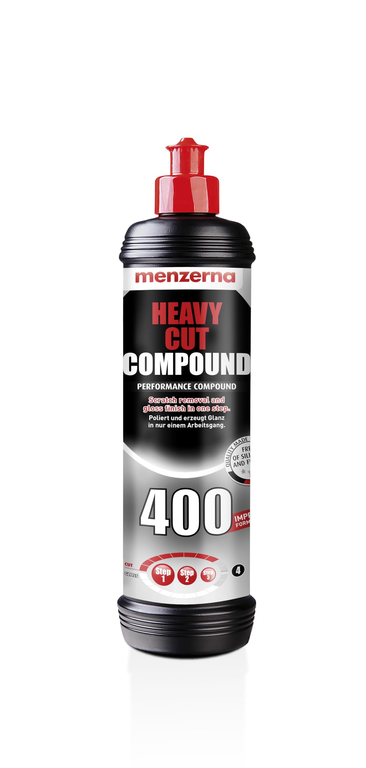 Menzerna Heavy Cut Compound 400'' Car Polish I Heavy Cut, Medium Cut & Finish I Buffing & Polishing Compound For Scratch Repair